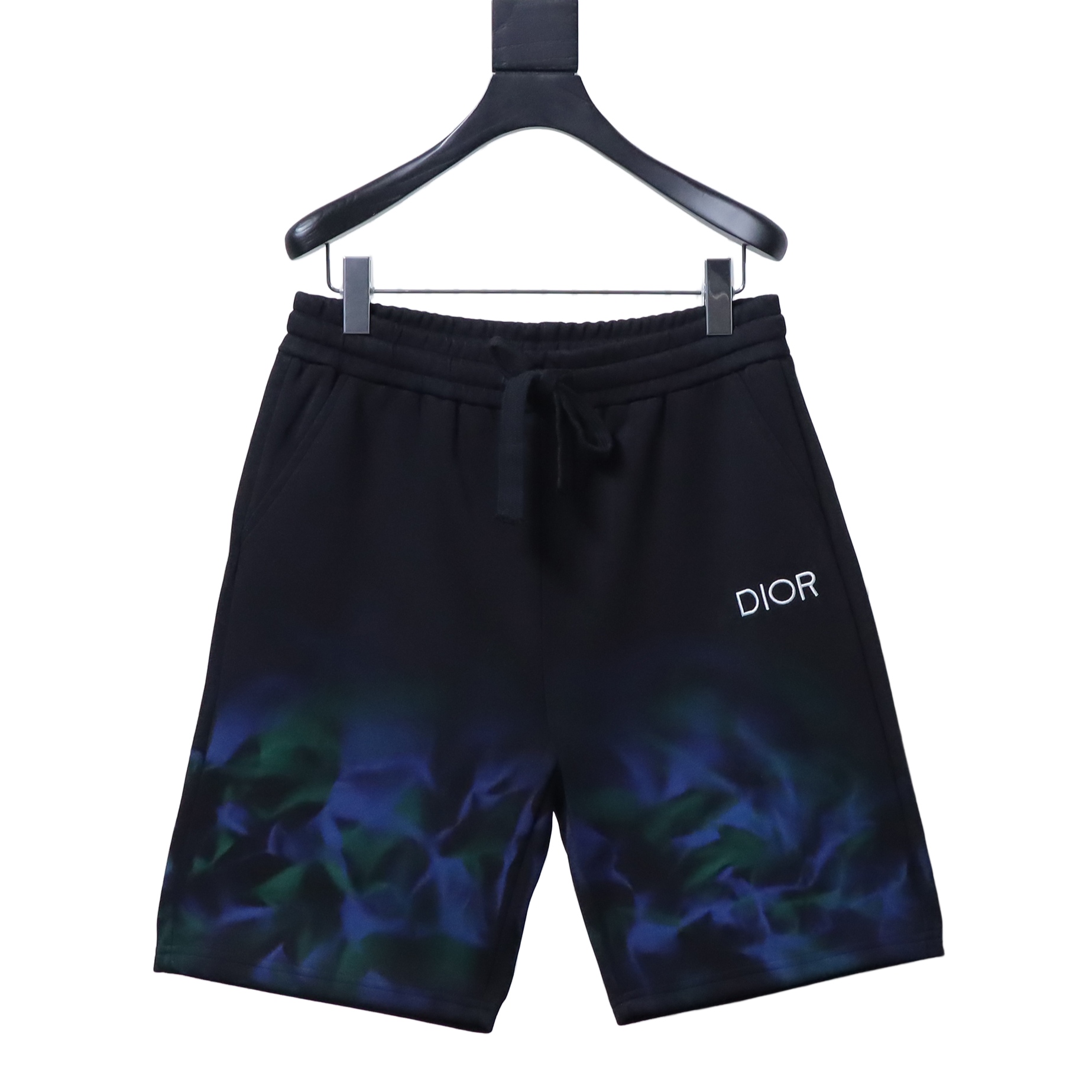 Dior Smoke Print Shorts Black H170
