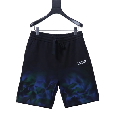 Dior Smoke Print Shorts Black H170 01