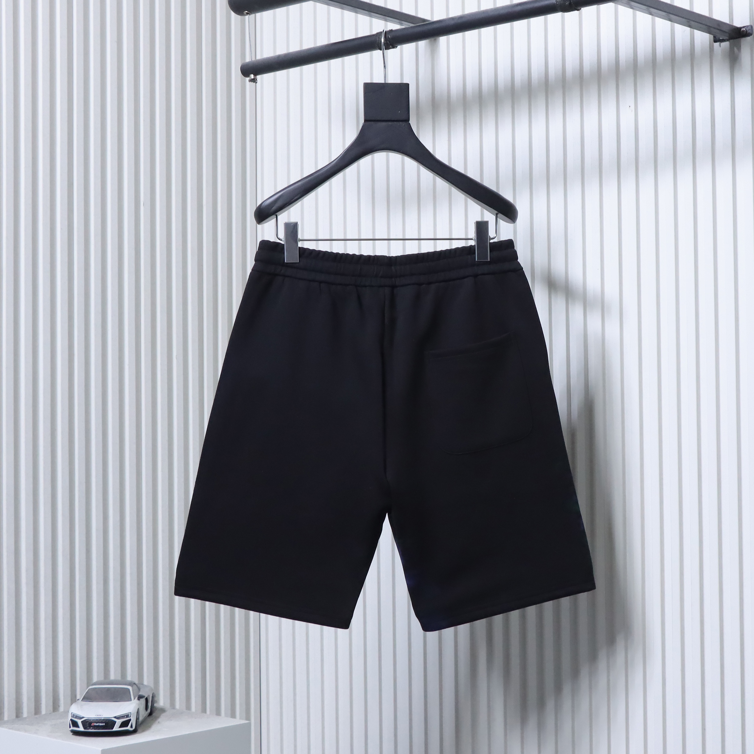 Dior Smoke Print Shorts Black H170