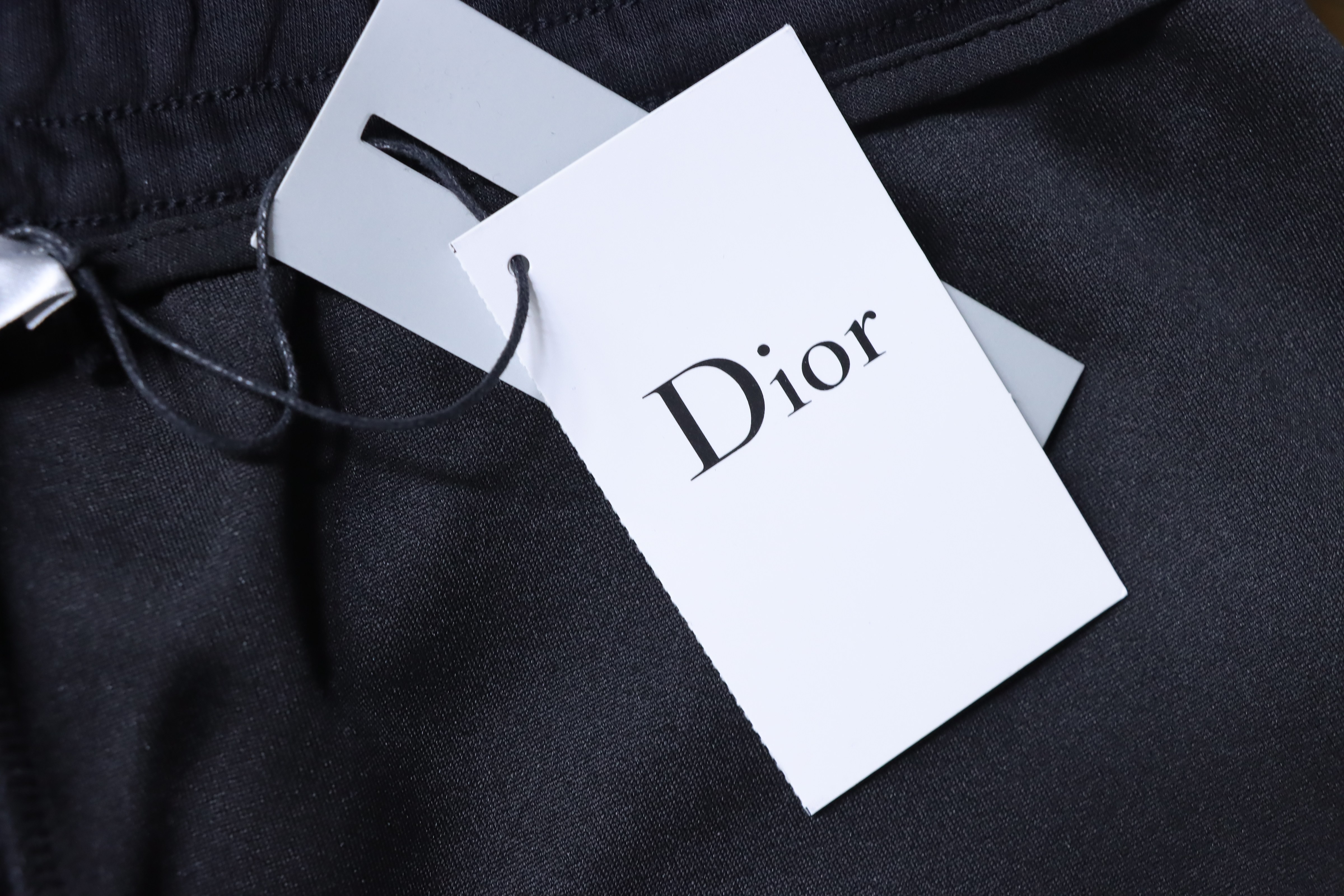 Dior Smoke Print Shorts Black H170