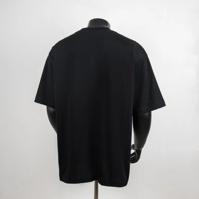 Dior Tonal Graphic T-Shirt Black 9006 H120 02