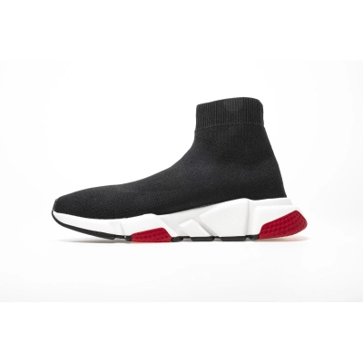 Balenciaga Speed Trainer Black Red 530351 W05G0 1000 01