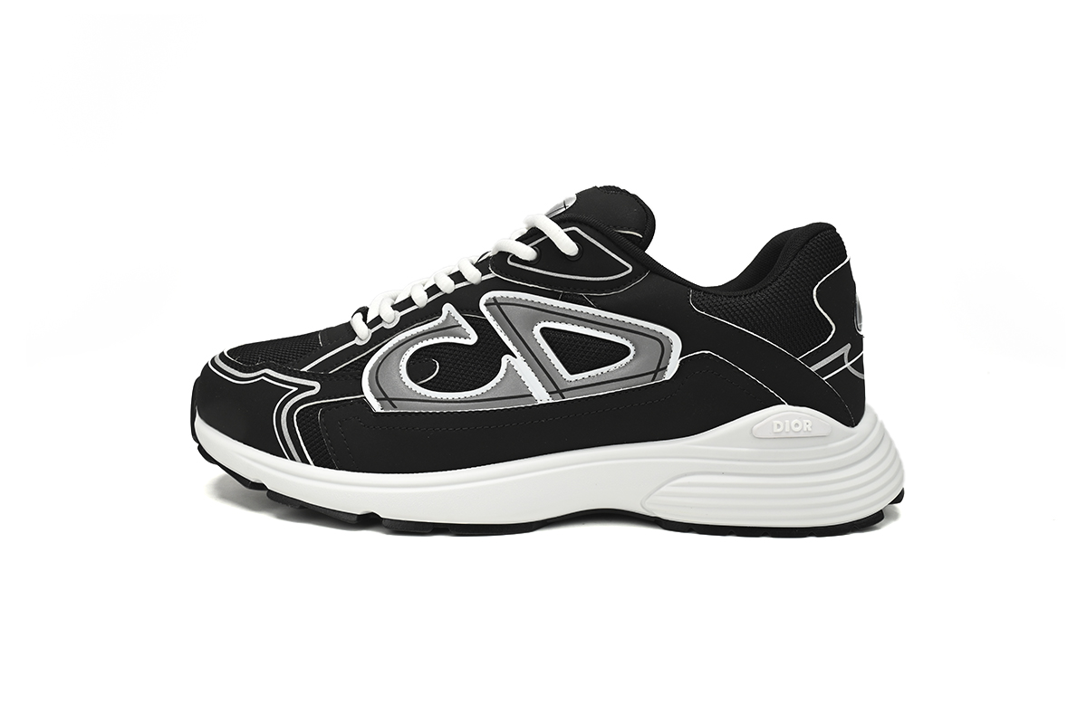 Dior B30 Sneakers Black Coffee Color 3SN279ZND-H969