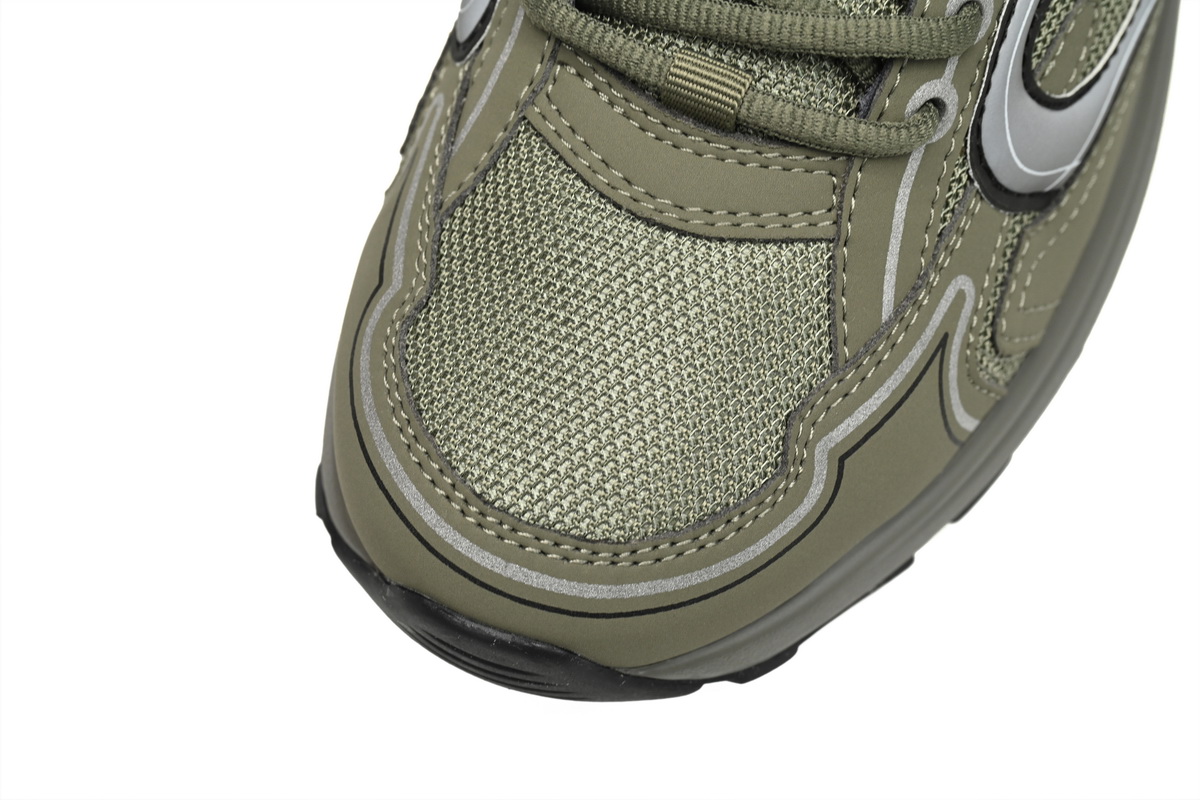 Dior B30 Sneakers Olive Color 3SN279ZMA-16140