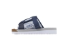 Dior Alpha oblique Denim slides Blue
