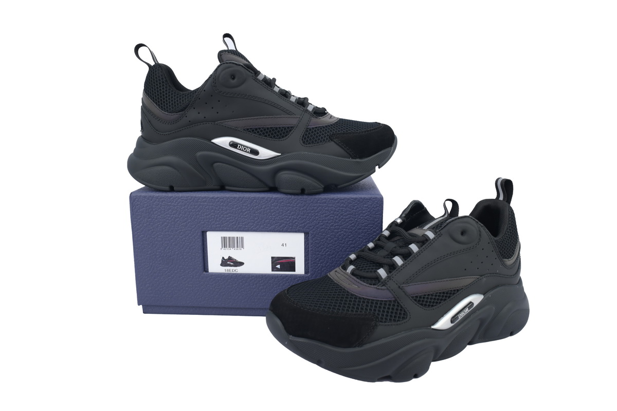 Dior B22 Sneakers Cream Black Laser