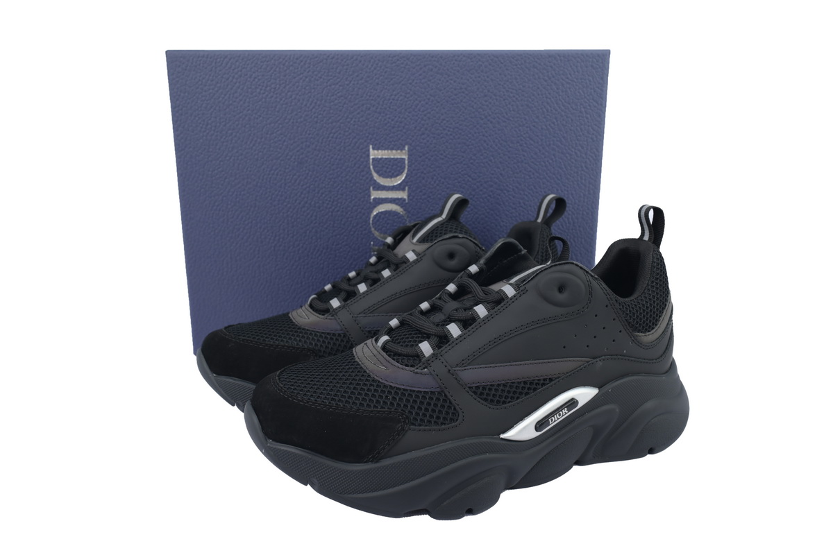 Dior B22 Sneakers Cream Black Laser