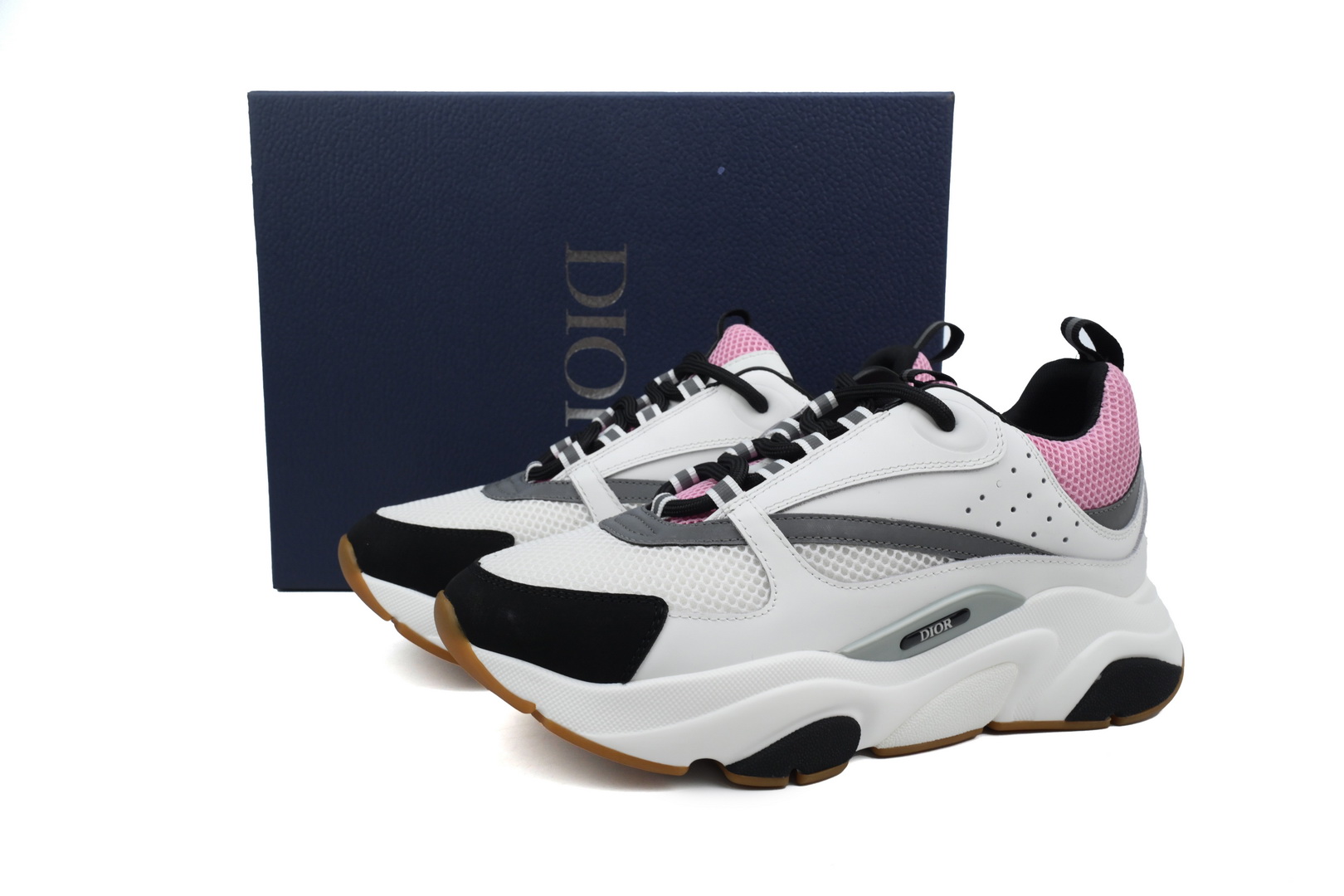 Dior B22 Sneakers Cream Pink Gray