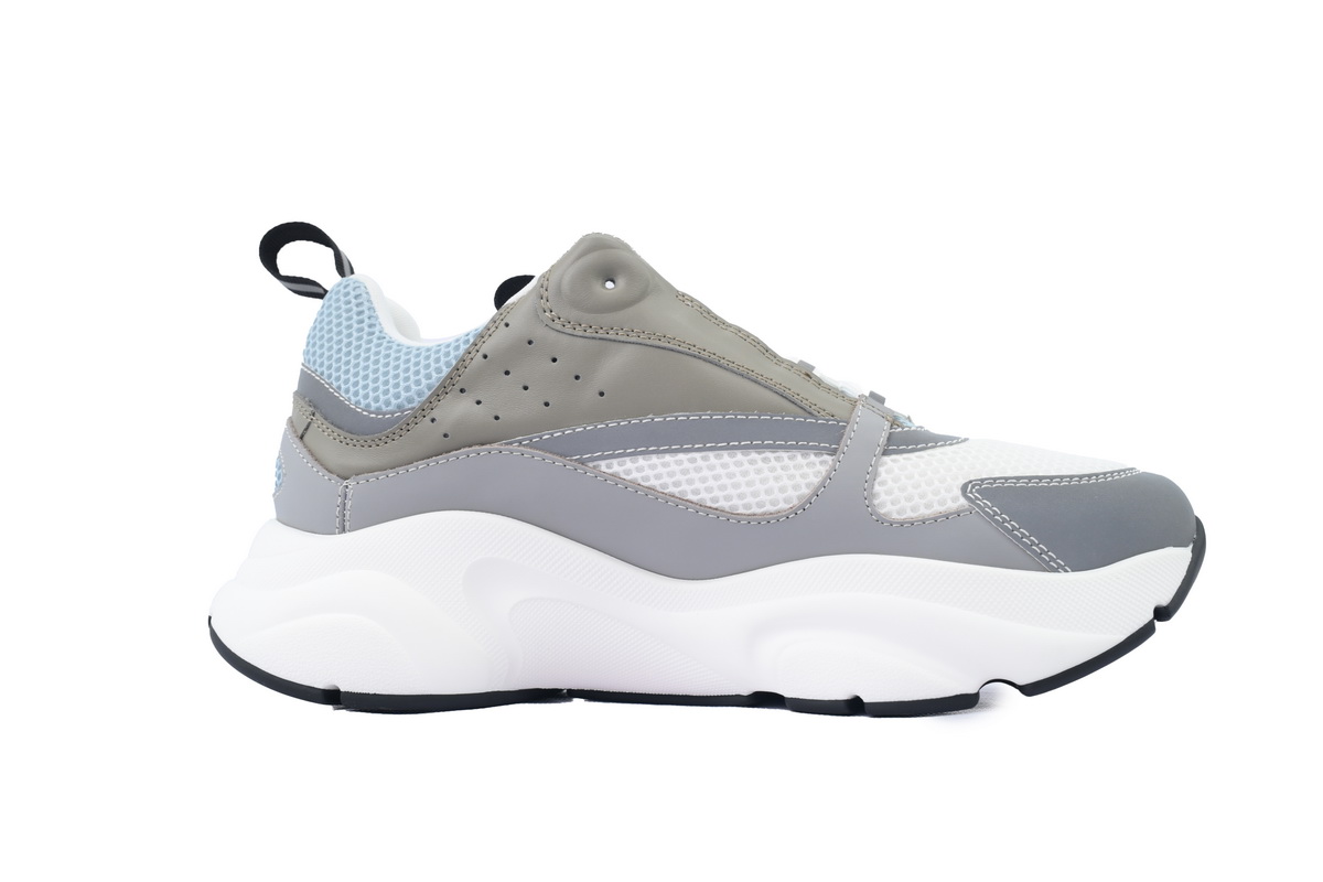 Dior B22 Sneakers Rice Grey Blue 3SN231ZHJ_H069