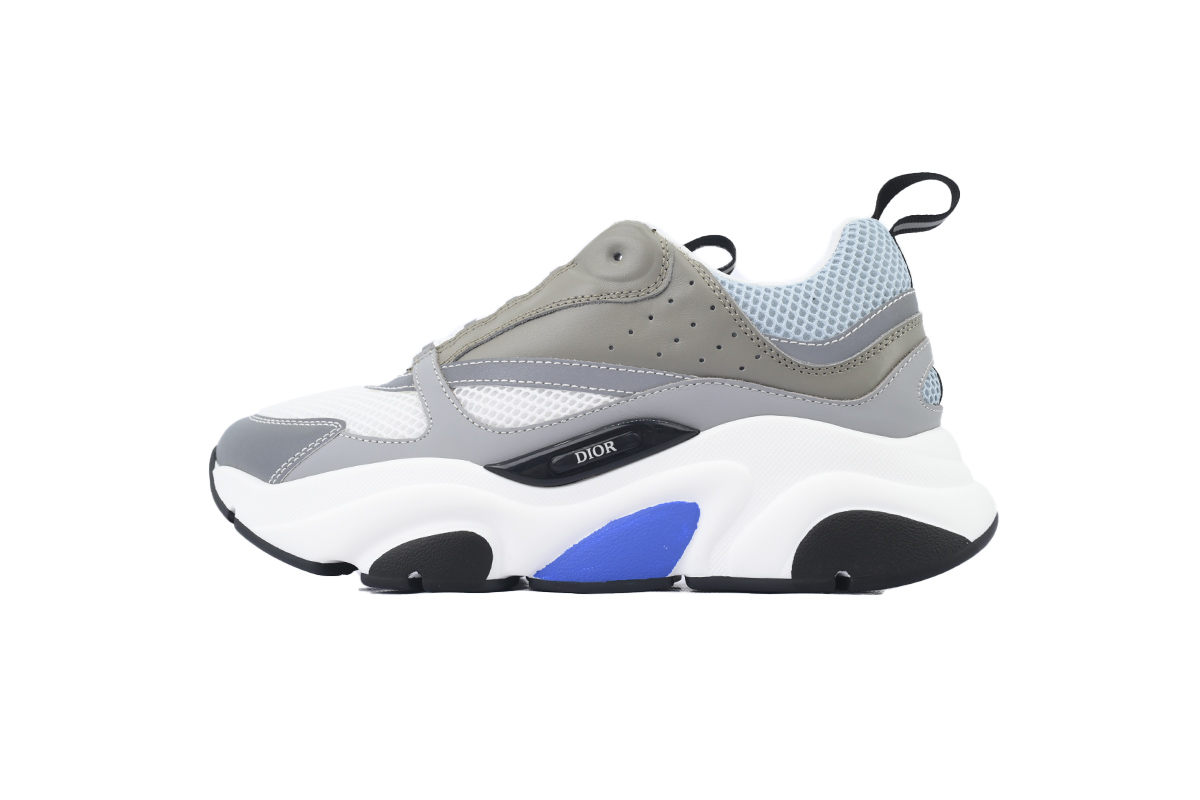 Dior B22 Sneakers Rice Grey Blue (GD) 3SN231ZHJ_H069