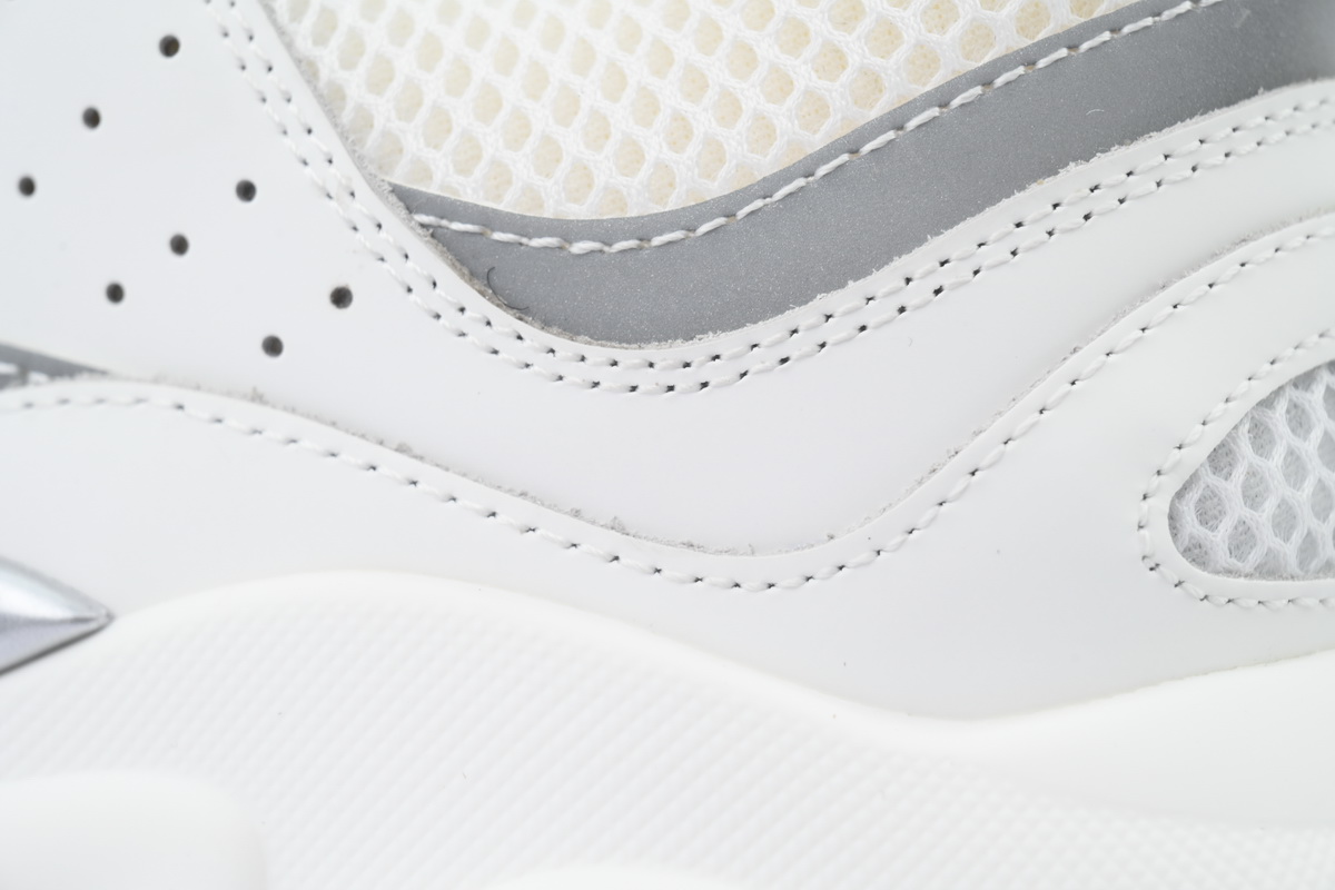 Dior B22 Sneakers Rice White Gray 3SN231YJG_H000