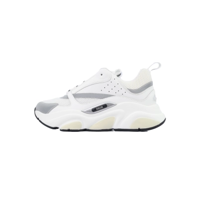 Dior B22 Sneakers Rice White Gray (GD) 3SN231YJG_H000 01
