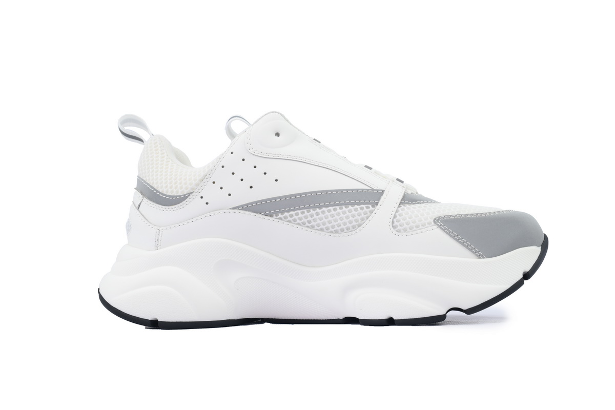 Dior B22 Sneakers Rice White Gray (GD) 3SN231YJG_H000