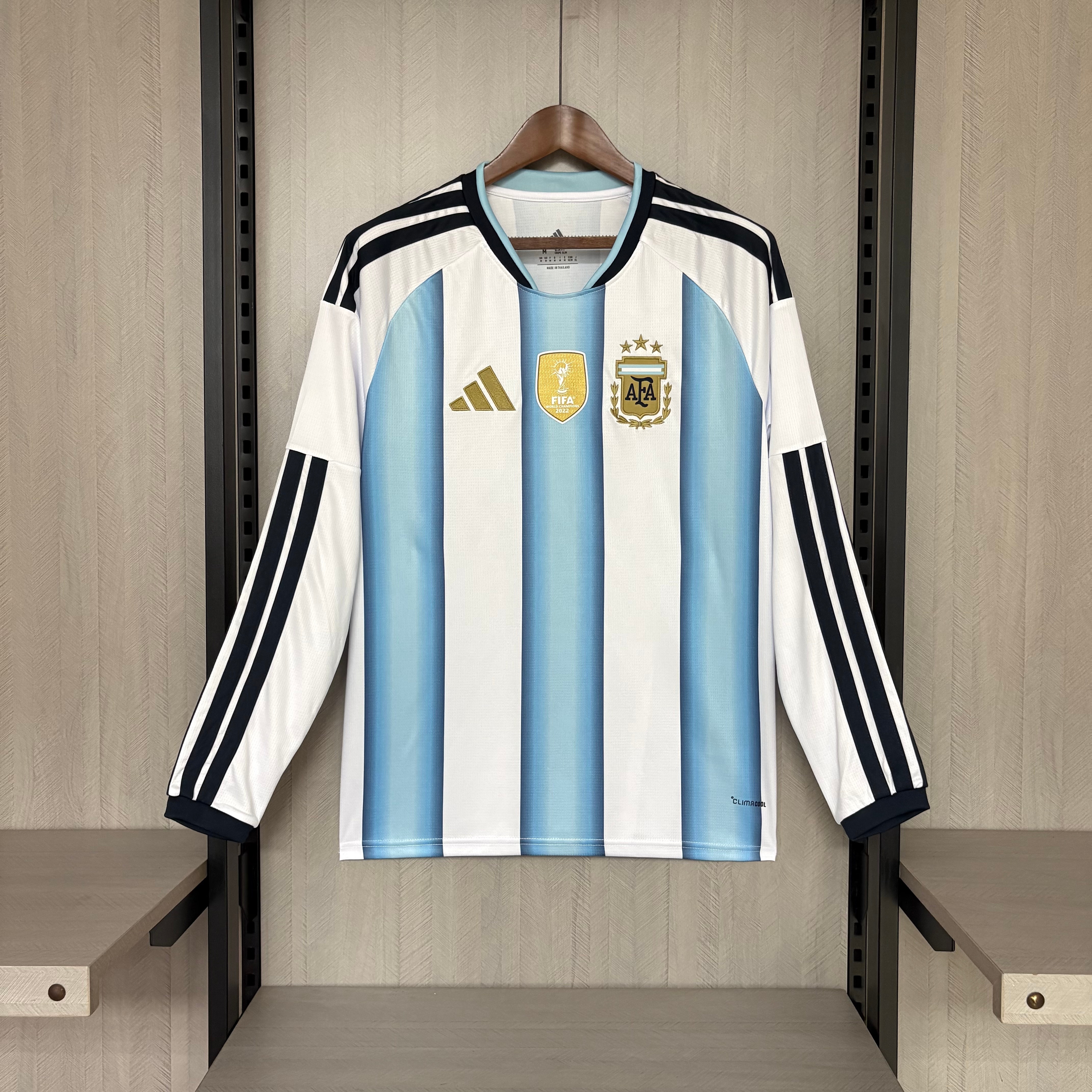 Argentina 2026 Fan Long Sleeve Home Jersey