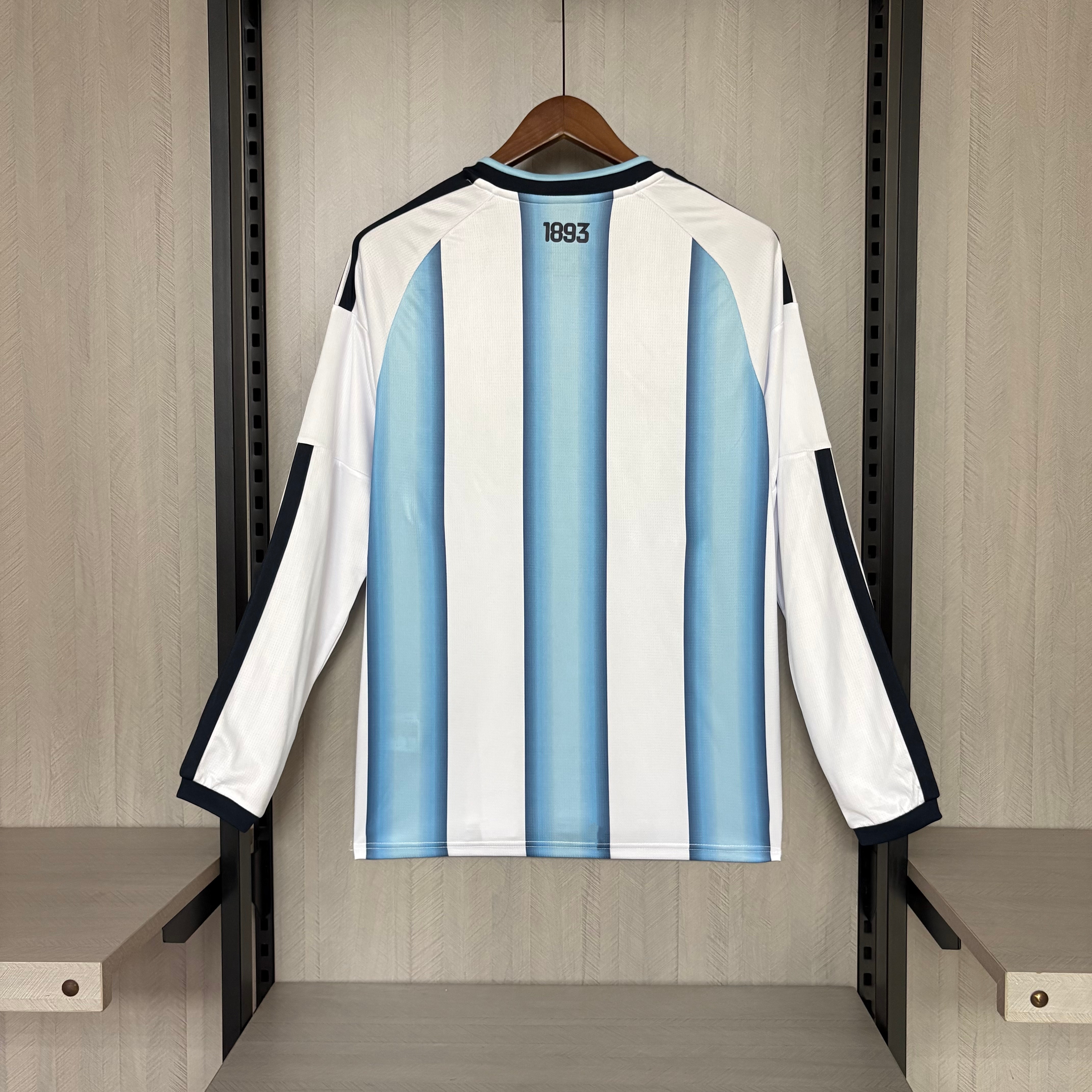 Argentina 2026 Fan Long Sleeve Home Jersey