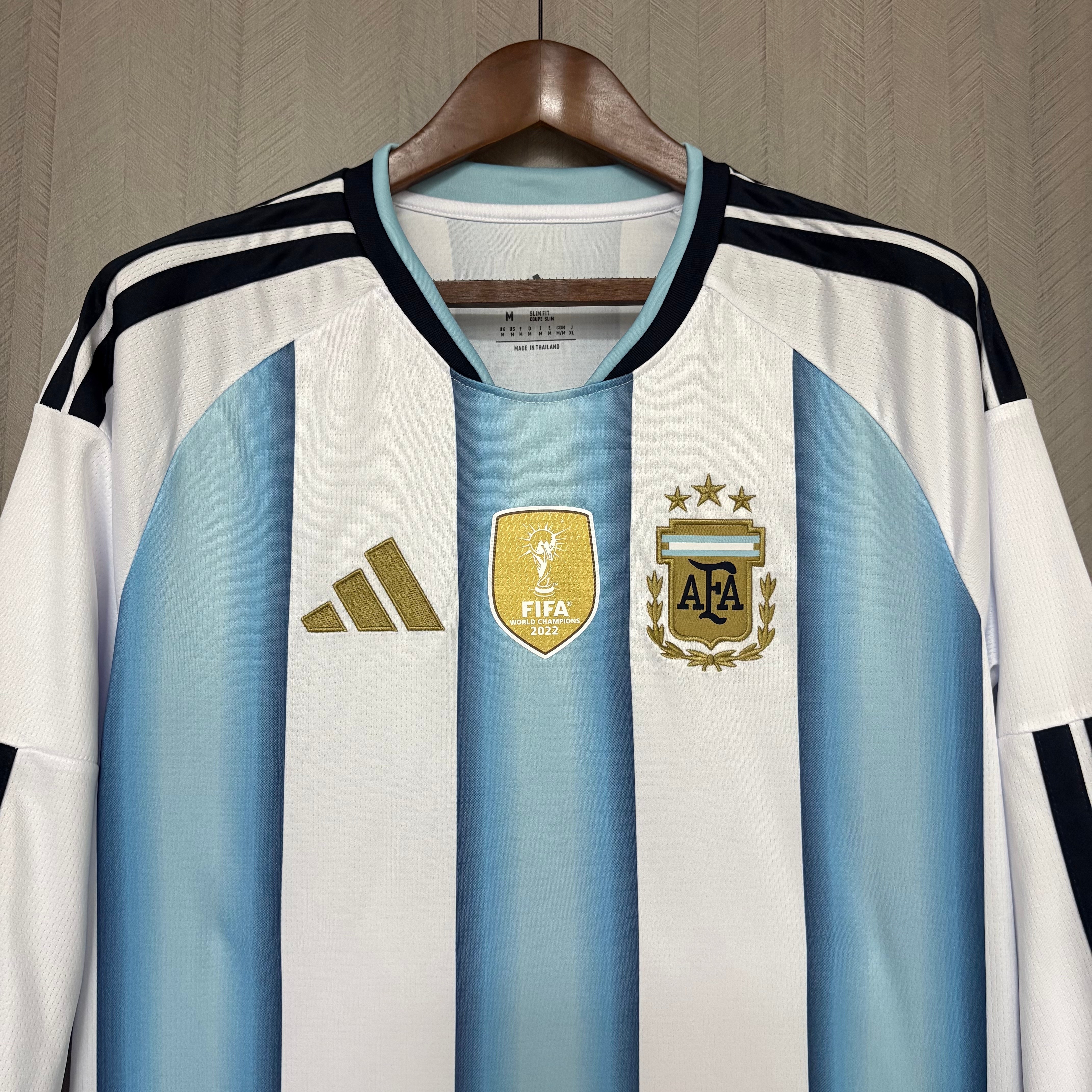 Argentina 2026 Fan Long Sleeve Home Jersey