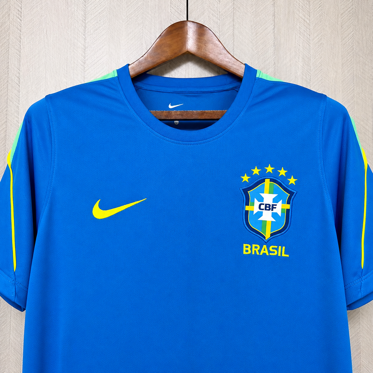 Brazil 2026 Fan Training Blue Jersey