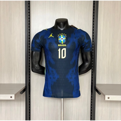 Brazil 2026 Player Version Away NEYMAR IS BACK Jersey 02