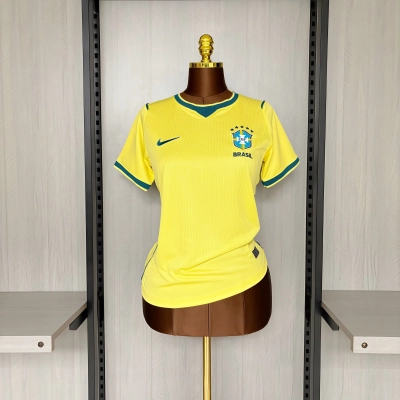 Brazil 2026 Women's Home 1:1 Jersey 01