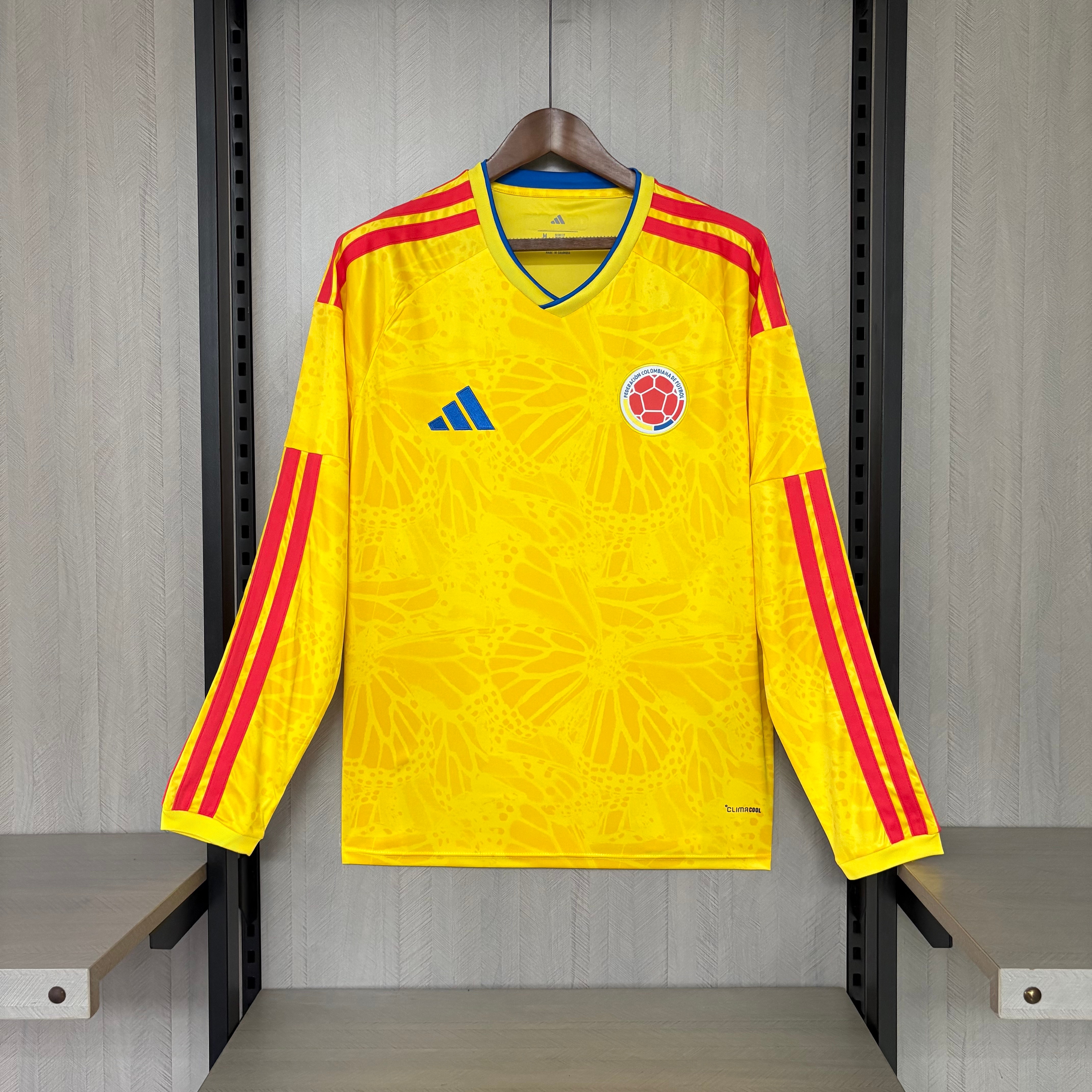 Colombia 2026 Fan Long Sleeve Home Jersey