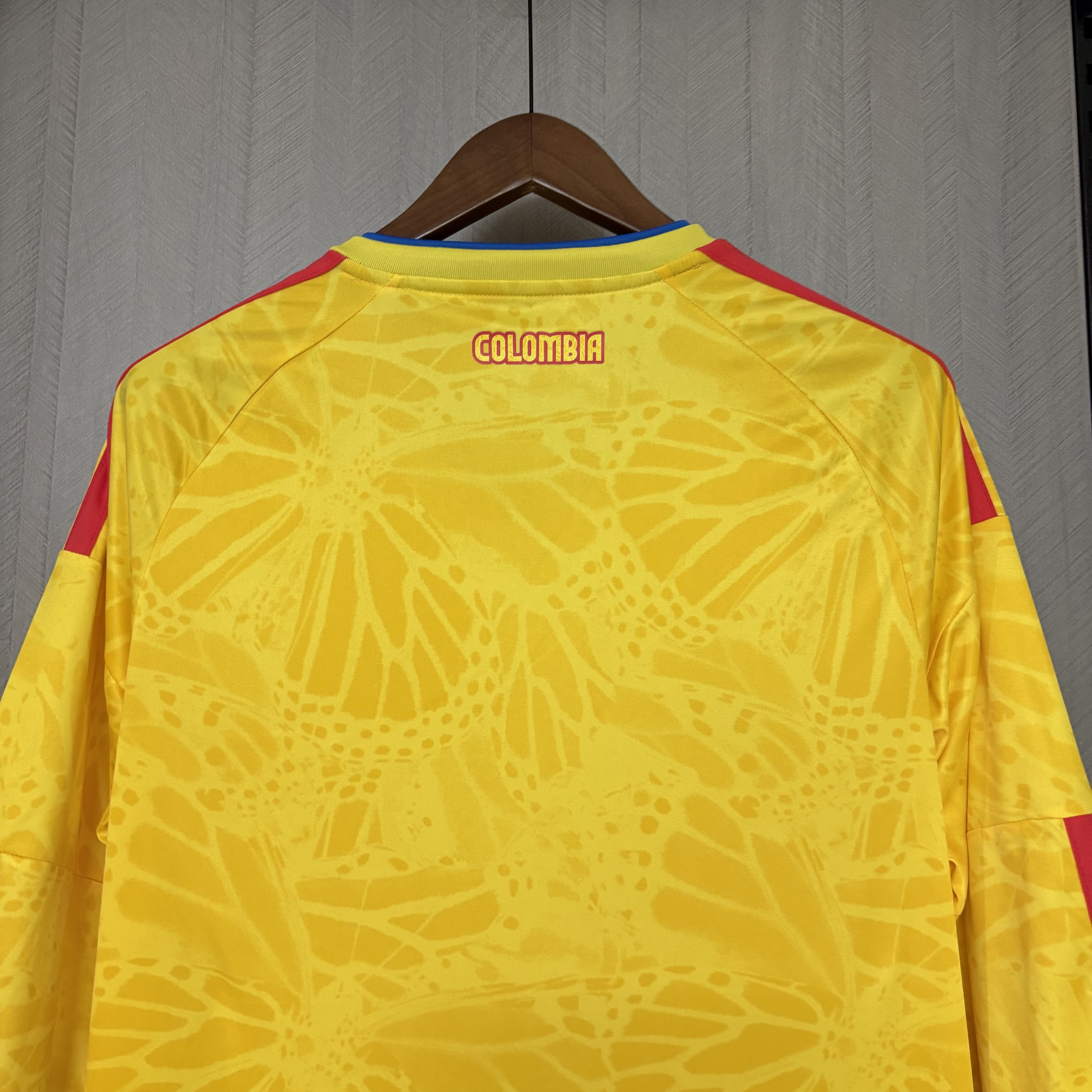 Colombia 2026 Fan Long Sleeve Home Jersey
