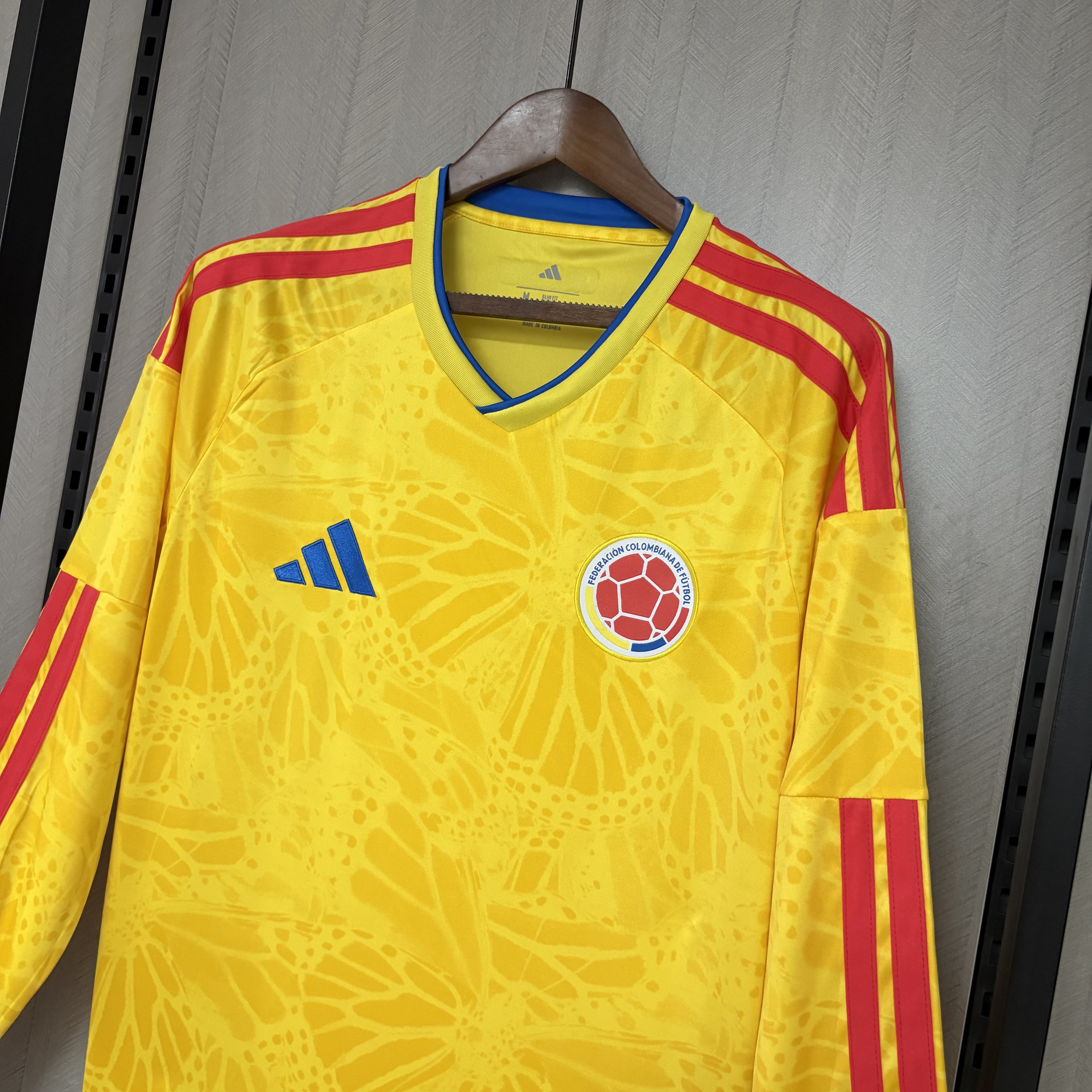 Colombia 2026 Fan Long Sleeve Home Jersey