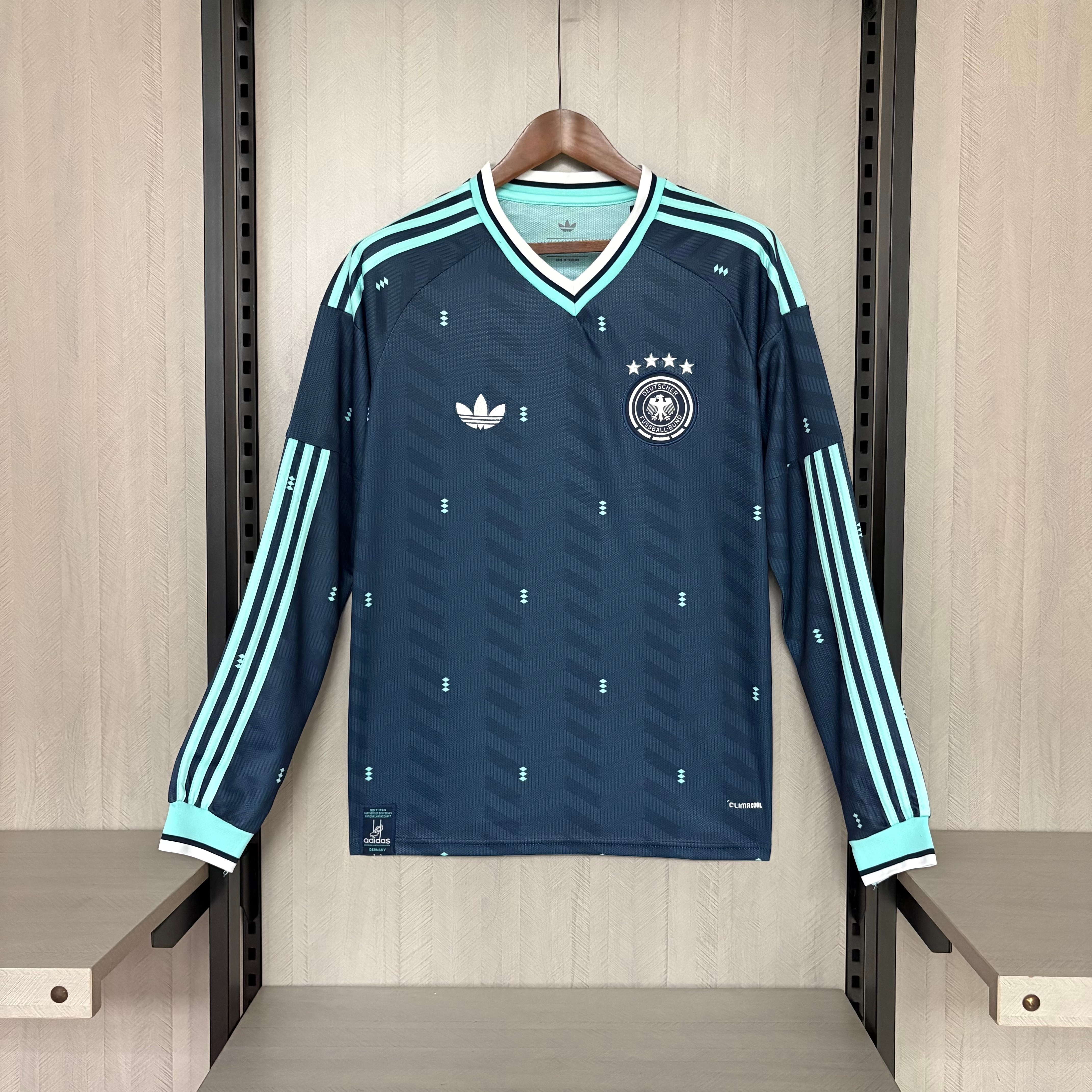 Germany 2026 Fan Long Sleeve Away Jersey