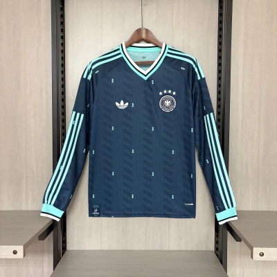 Germany 2026 Fan Long Sleeve Away Jersey 01