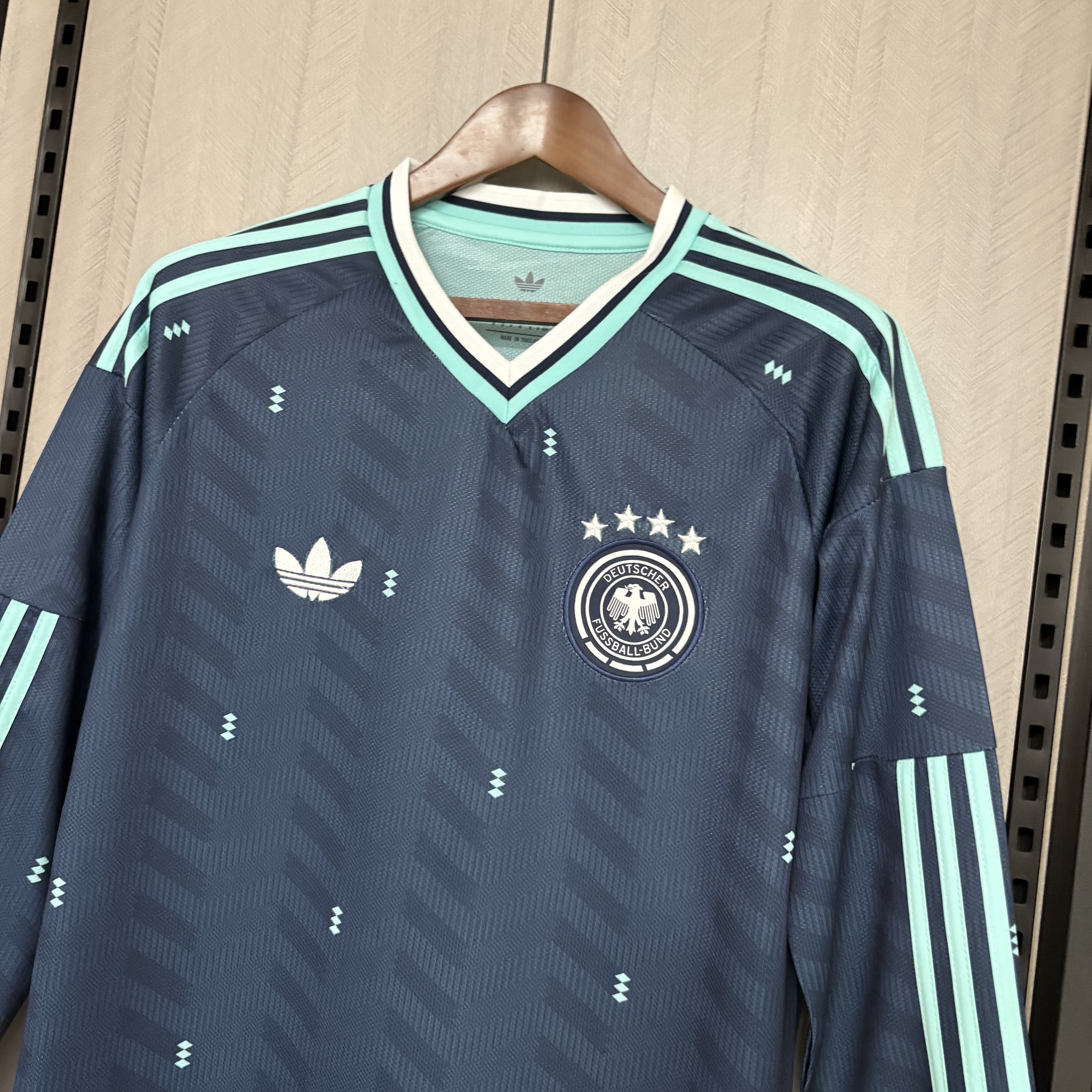 Germany 2026 Fan Long Sleeve Away Jersey