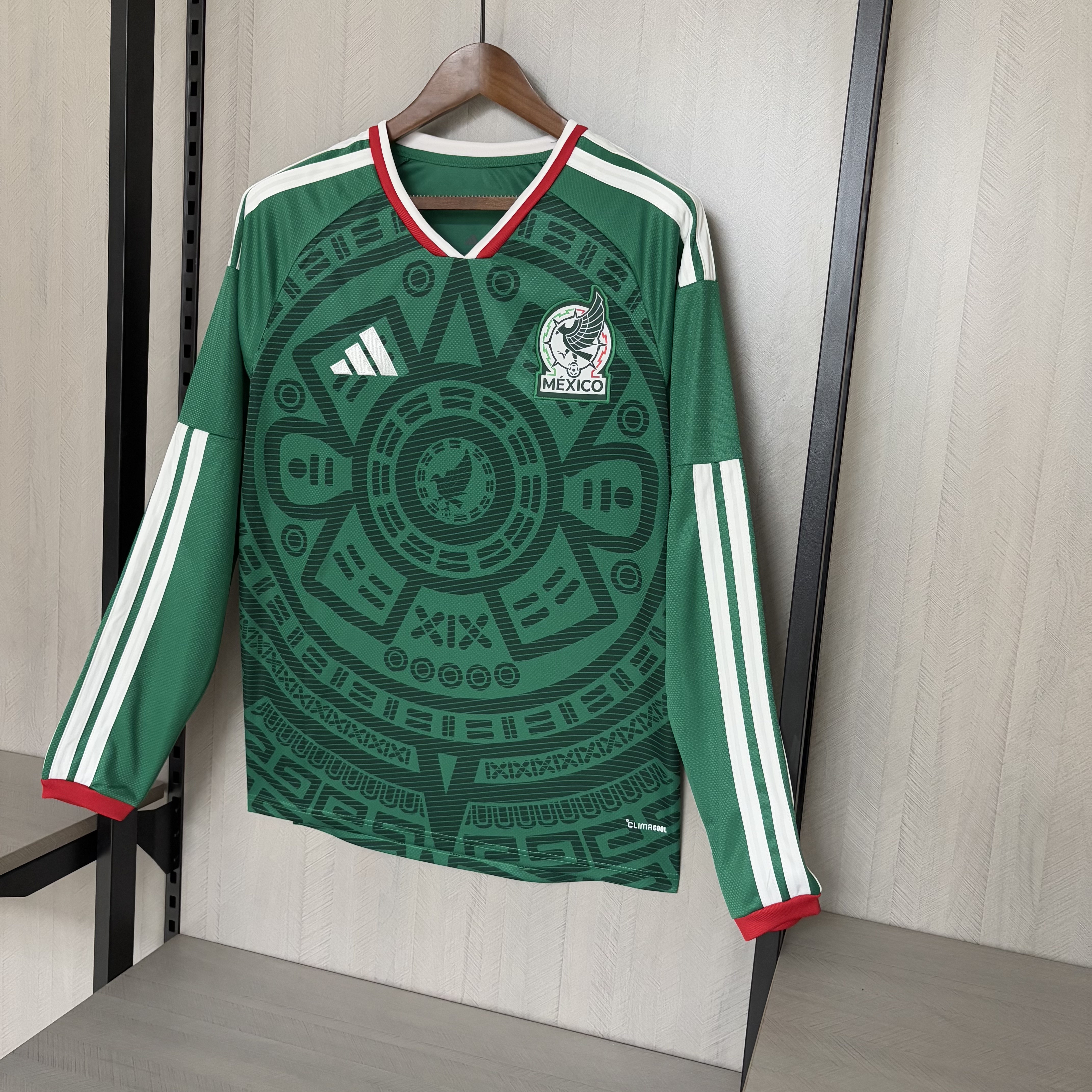 Mexico 2026 Fan Long Sleeve Home Jersey