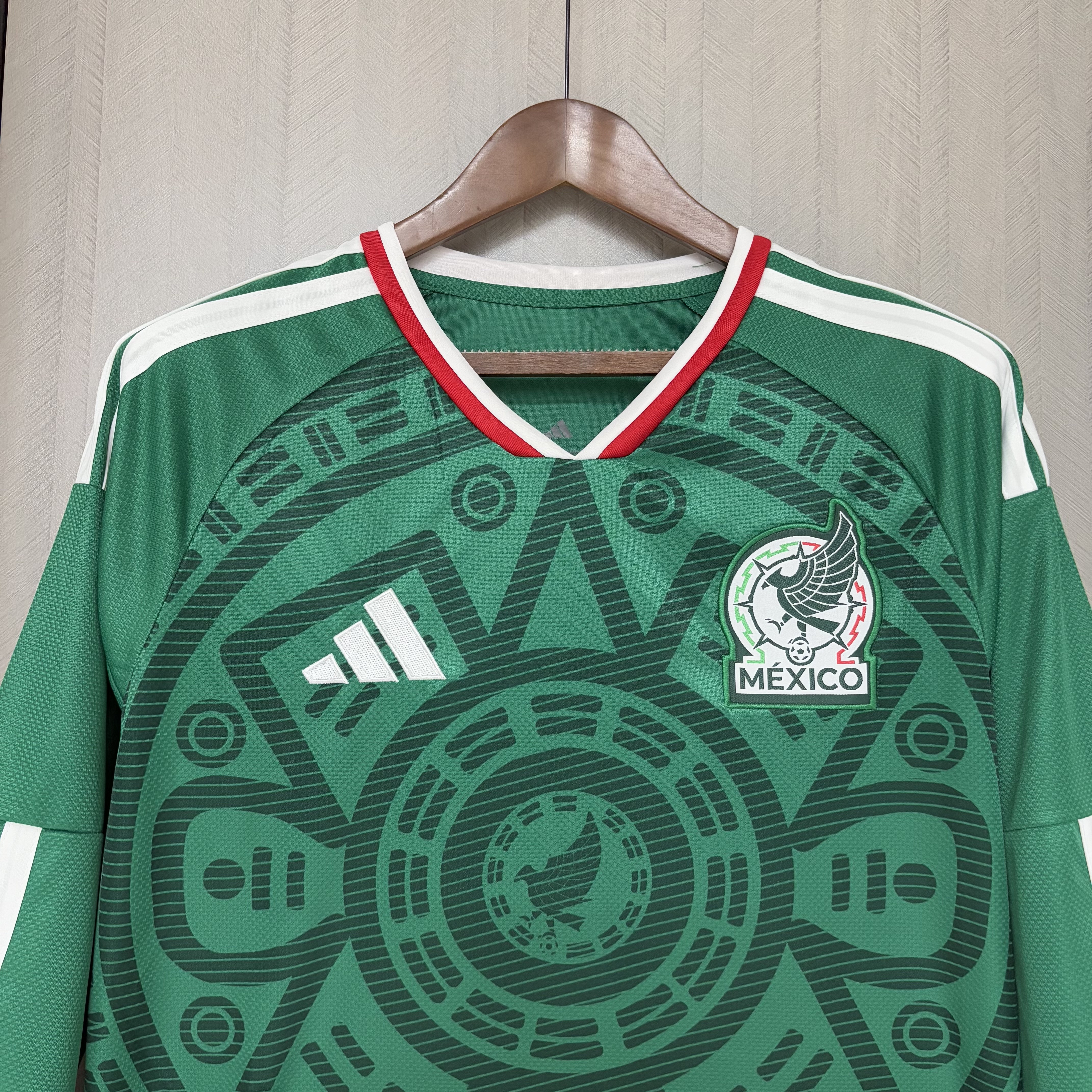 Mexico 2026 Fan Long Sleeve Home Jersey