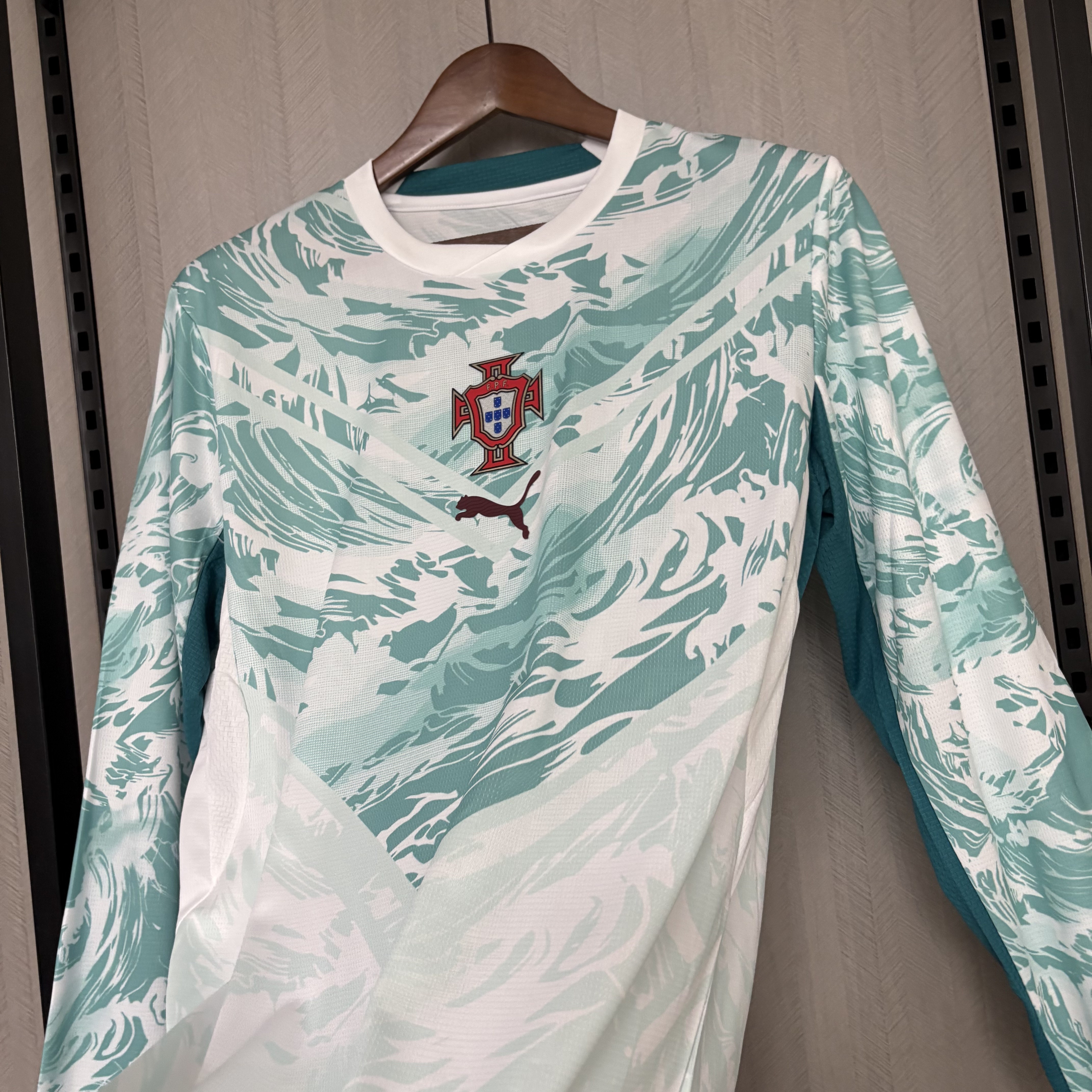Portugal 2026 Fan Long Sleeve Away Jersey