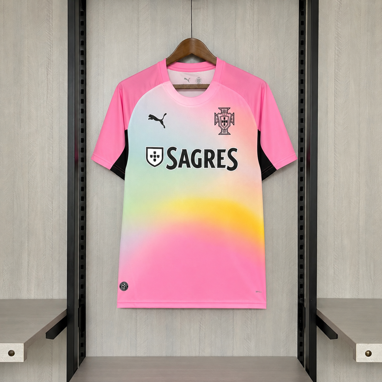 Portugal 2026 Fan Pink Jersey 2