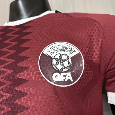 Qatar 2026 Player Version Home Jersey 02