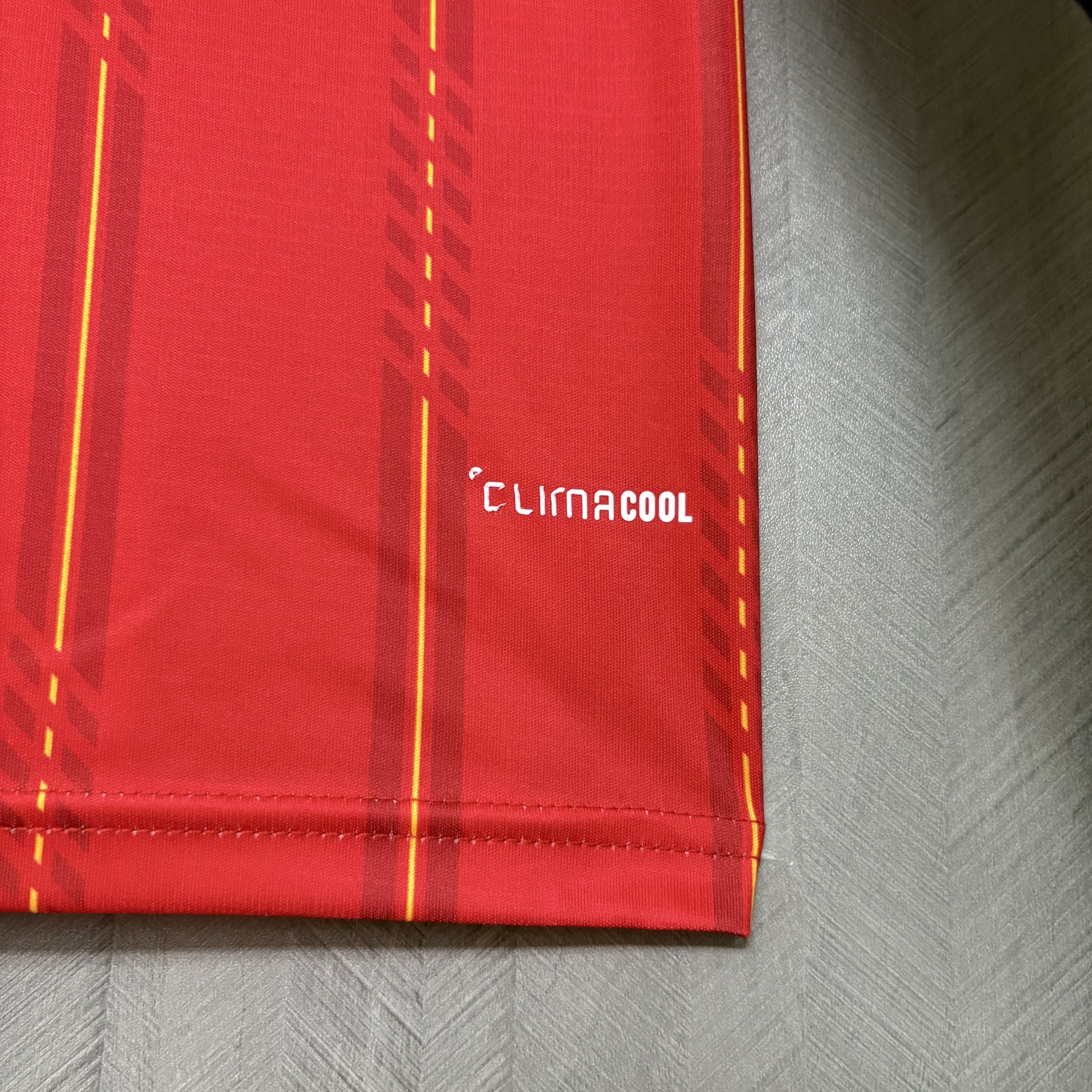 Spain 2026 Fan Long Sleeve Home Jersey