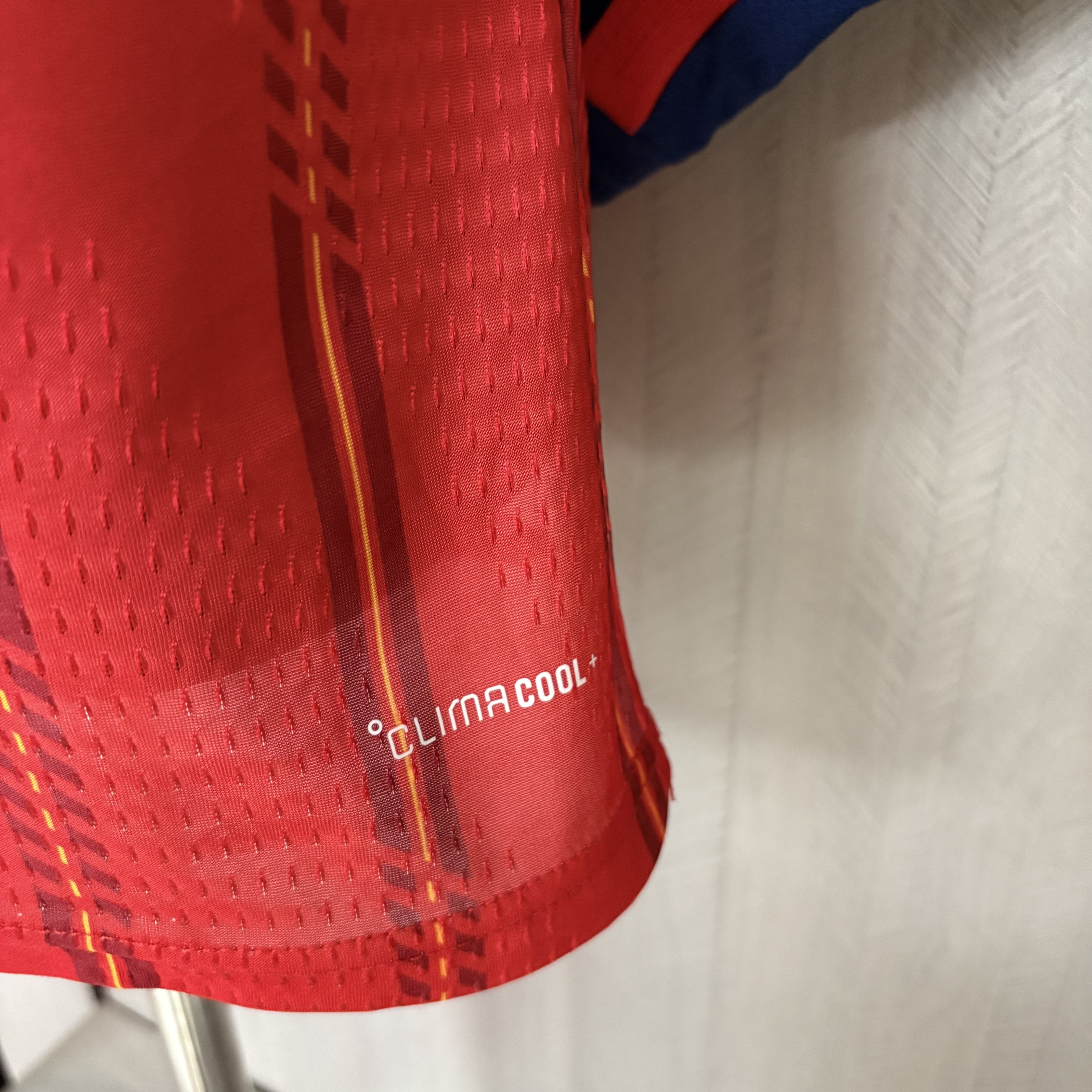 Spain 2026 Player Version Long Sleeve Home Jersey