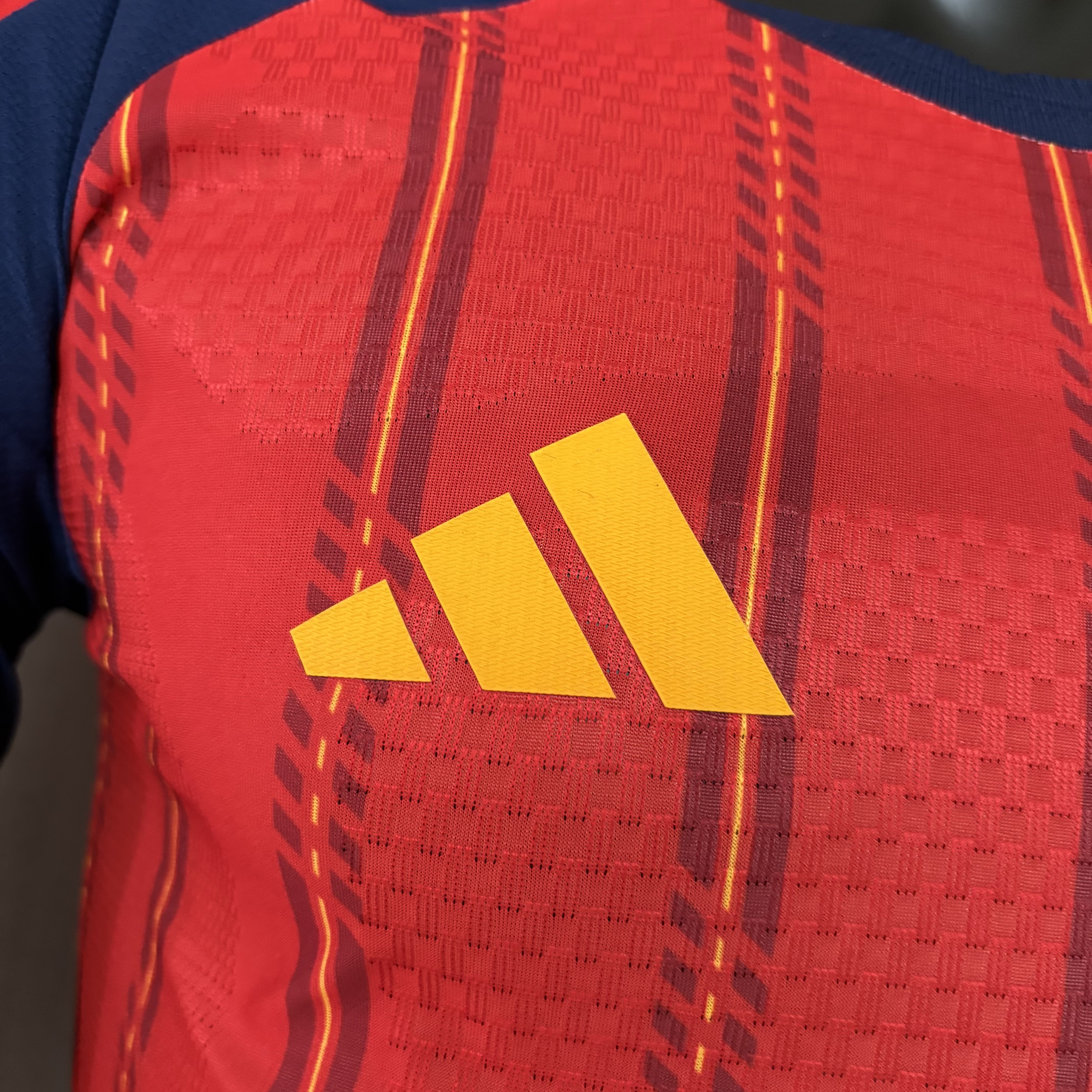 Spain 2026 Player Version Long Sleeve Home Jersey