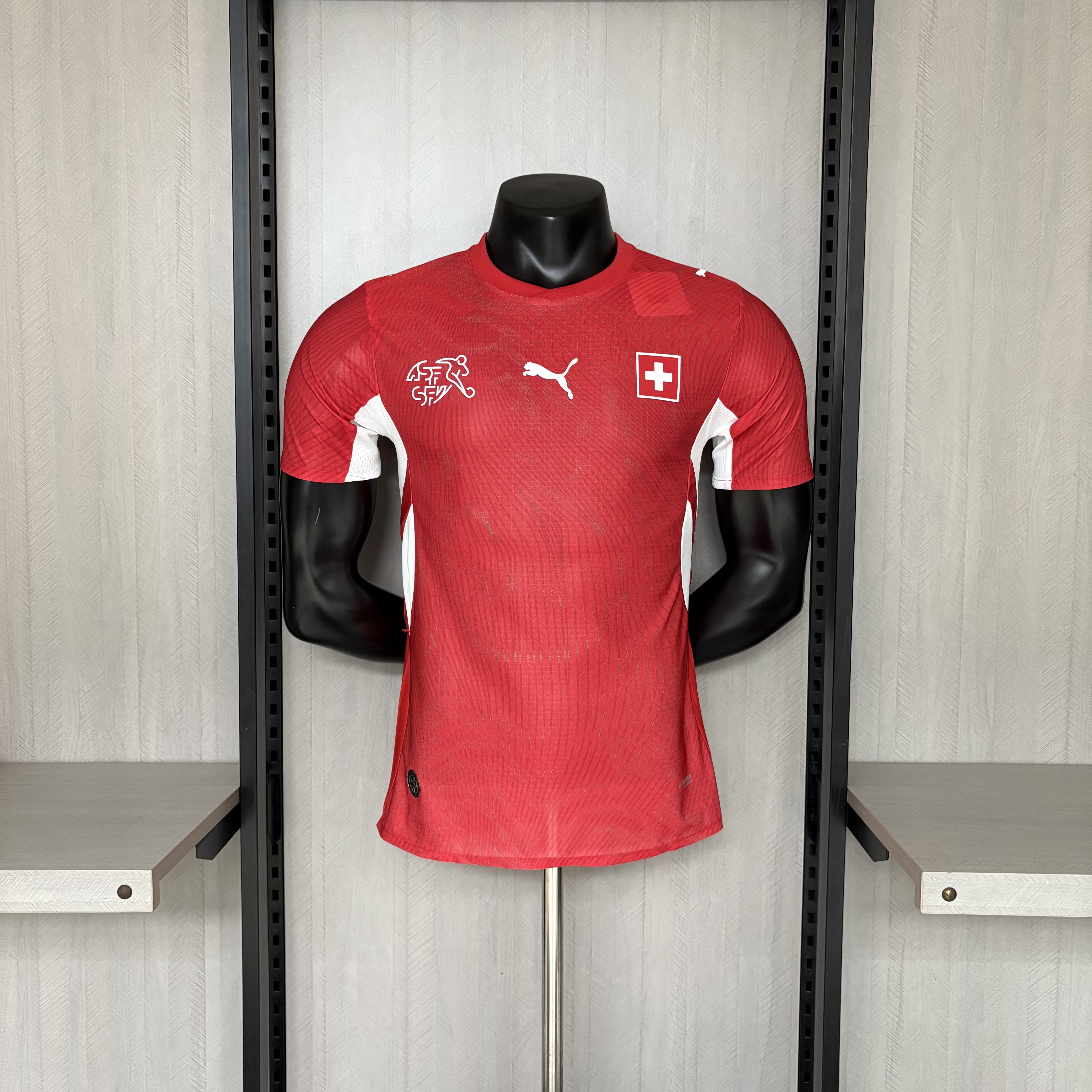 Switzerland 2026 Player Version Home Jersey