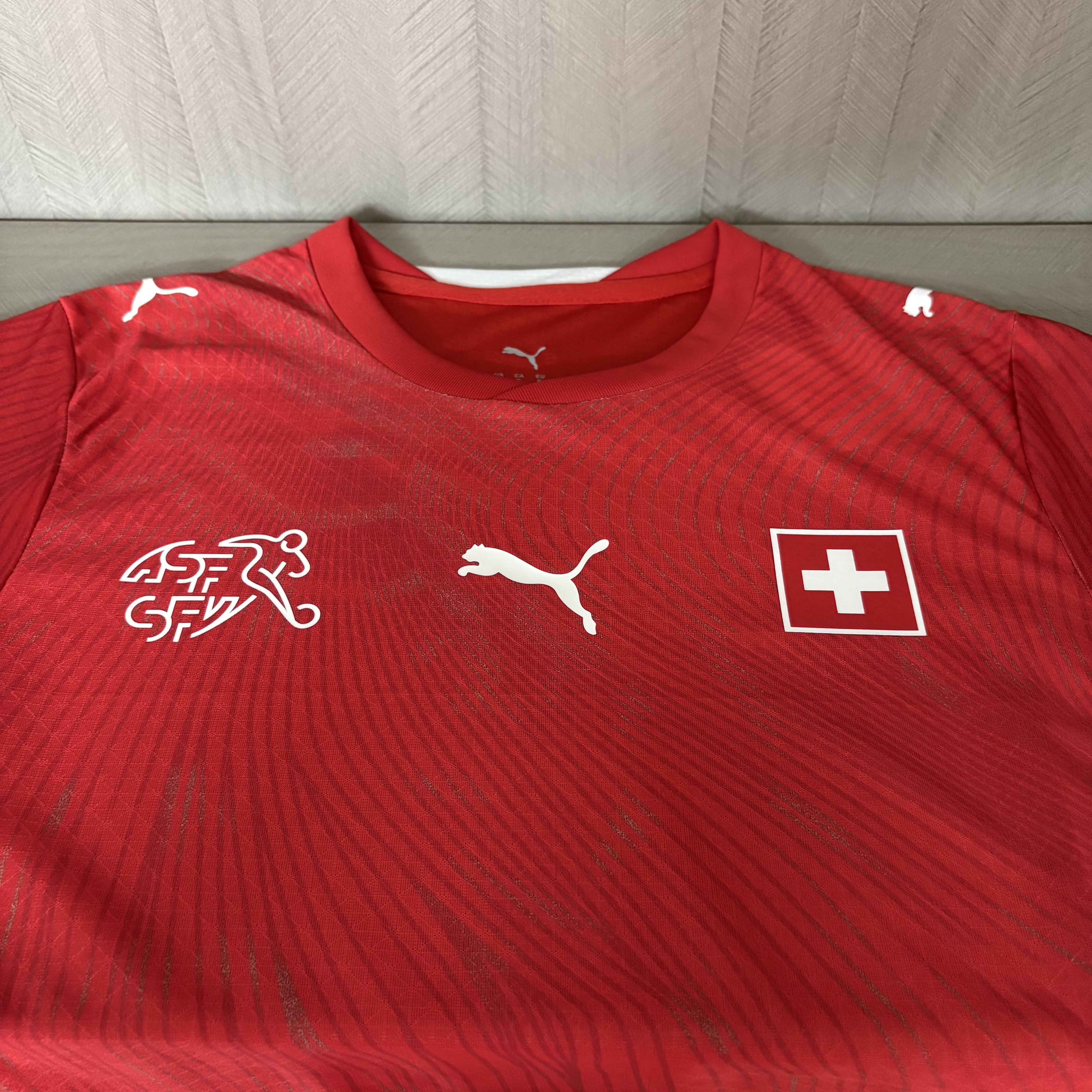 Switzerland 2026 Player Version Home Jersey