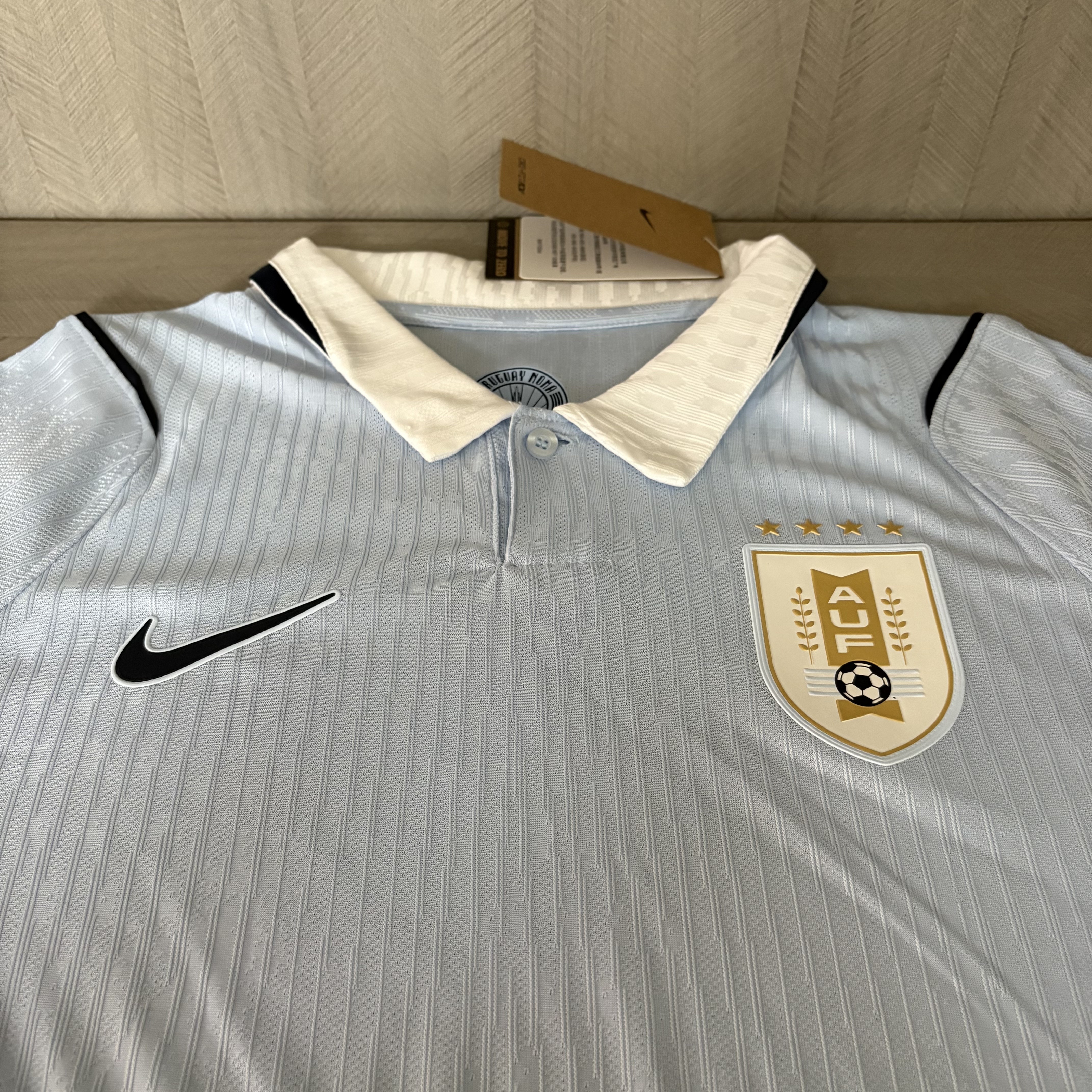 Uruguay 2026 Player Version Long Sleeve Home Jersey