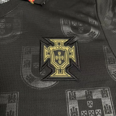 Portugal 2026 Kids Special Edition Black Jersey 02