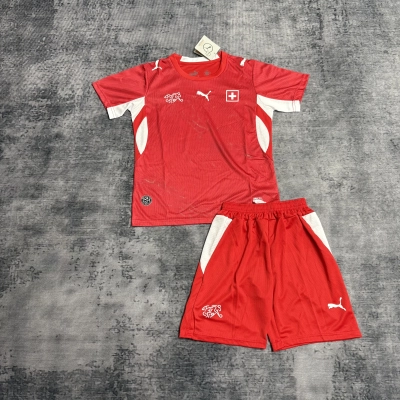 Switzerland 2026 Kids home Jersey 01