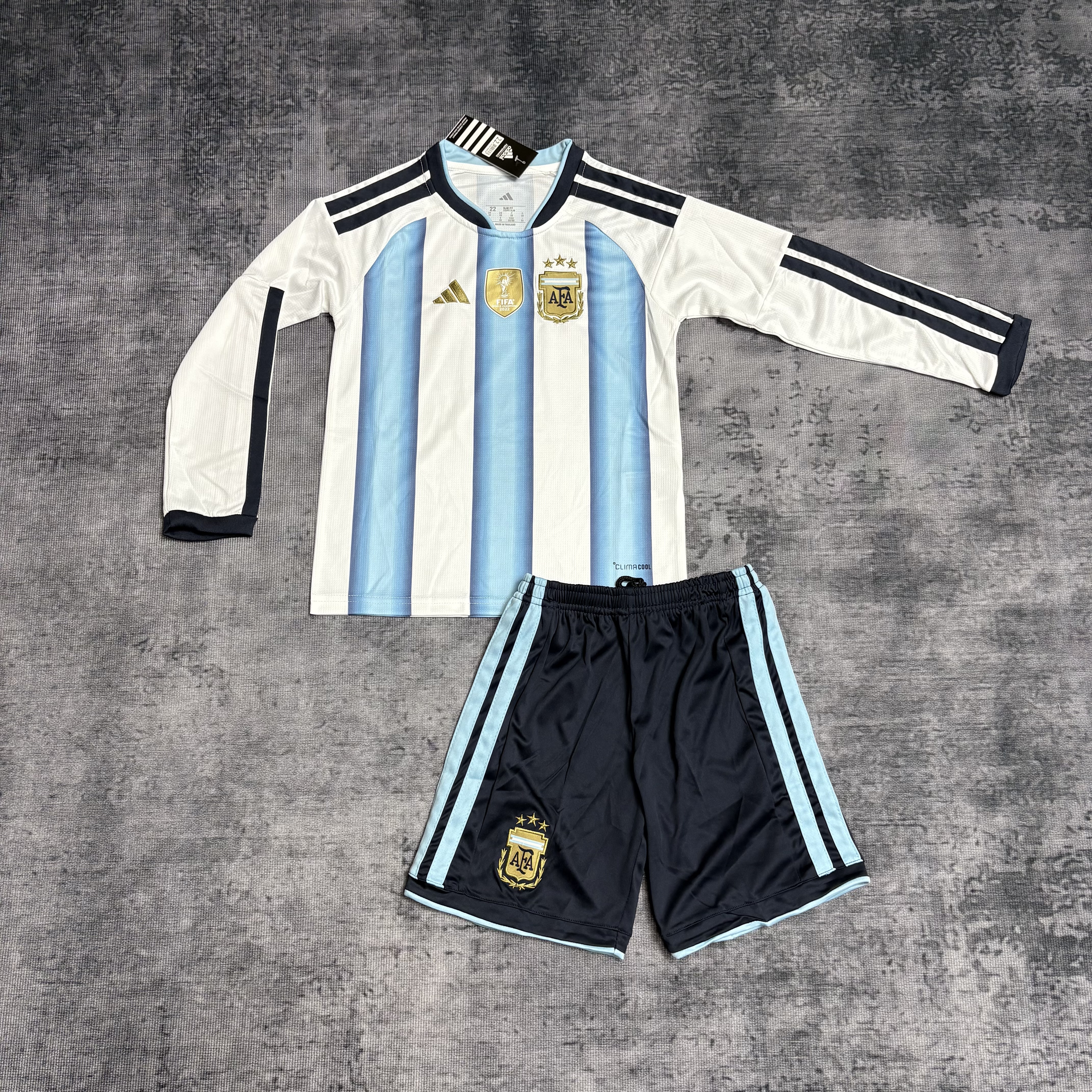  Argentina 2026/27 Kids long-sleeved  Home Jersey