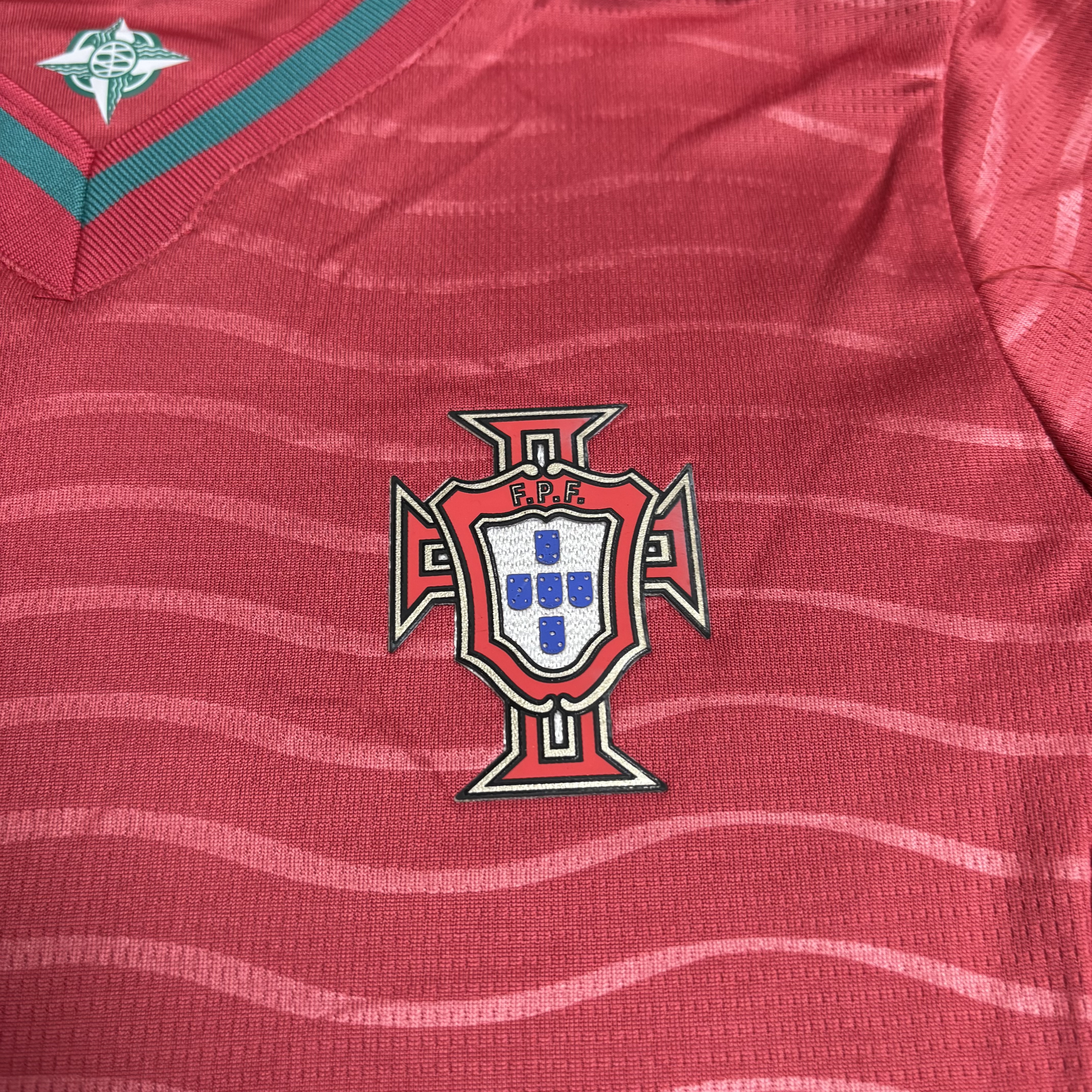  Portugal 2026 Kids long-sleeved home jersey