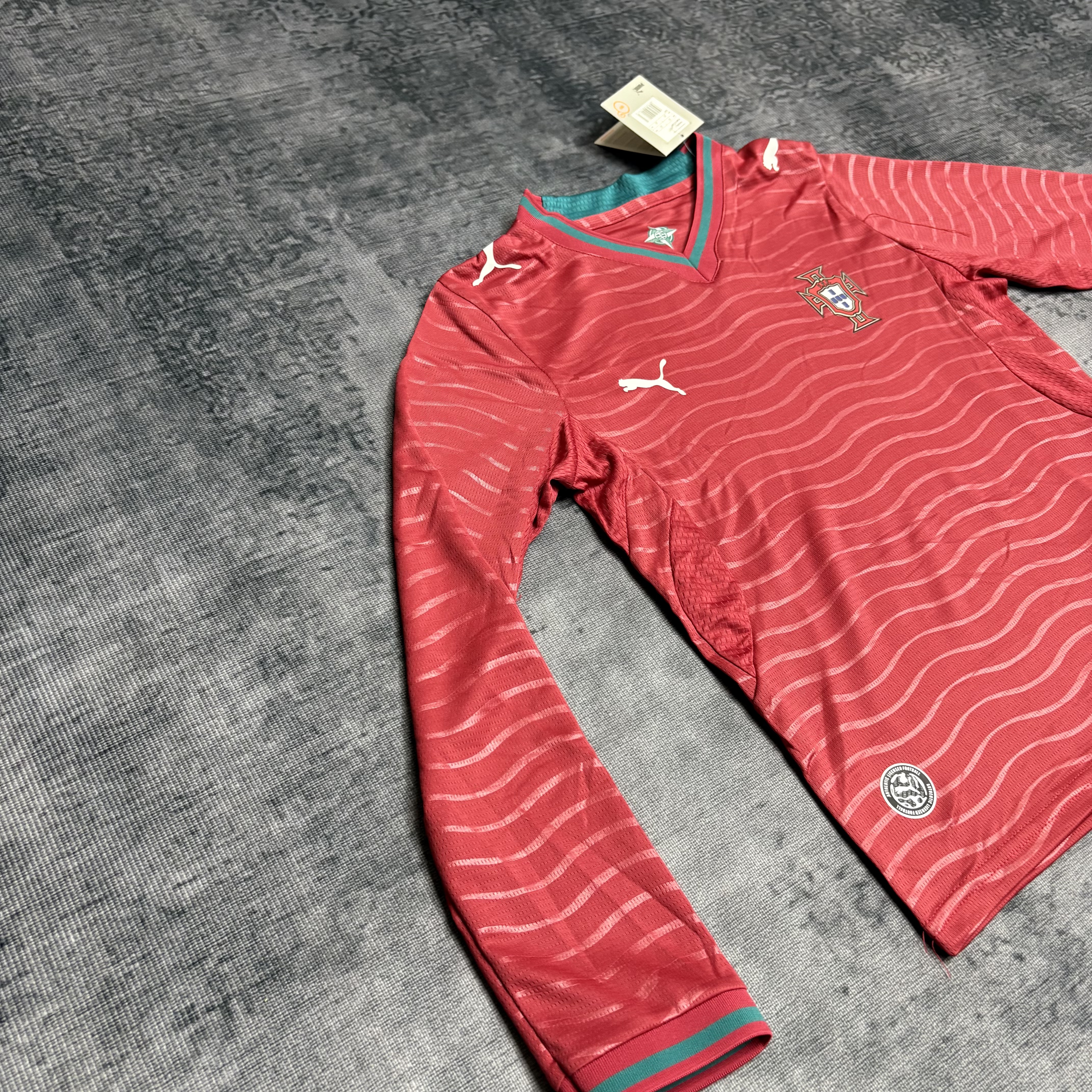  Portugal 2026 Kids long-sleeved home jersey