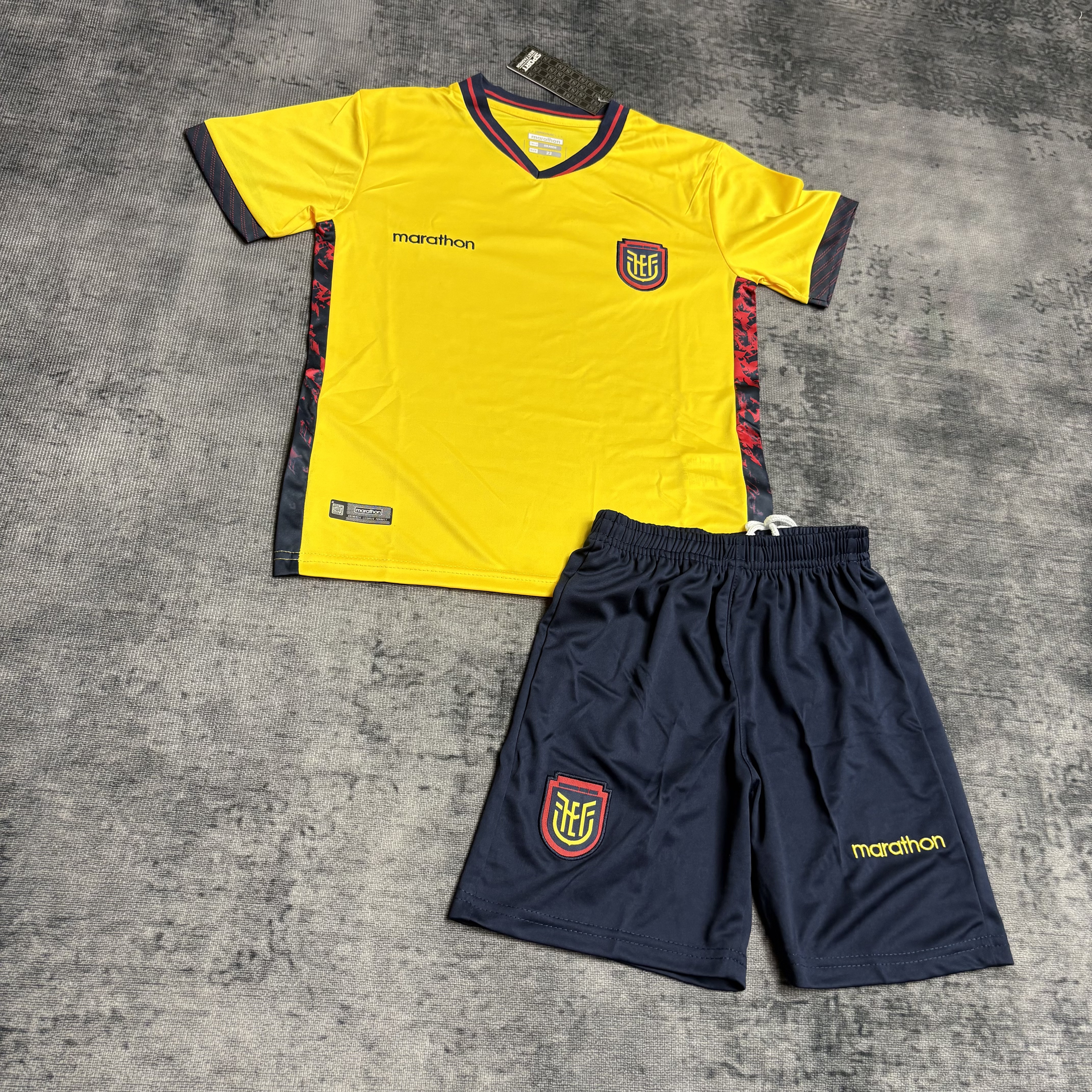 Ecuador 2026 Kids Home Jersey 
