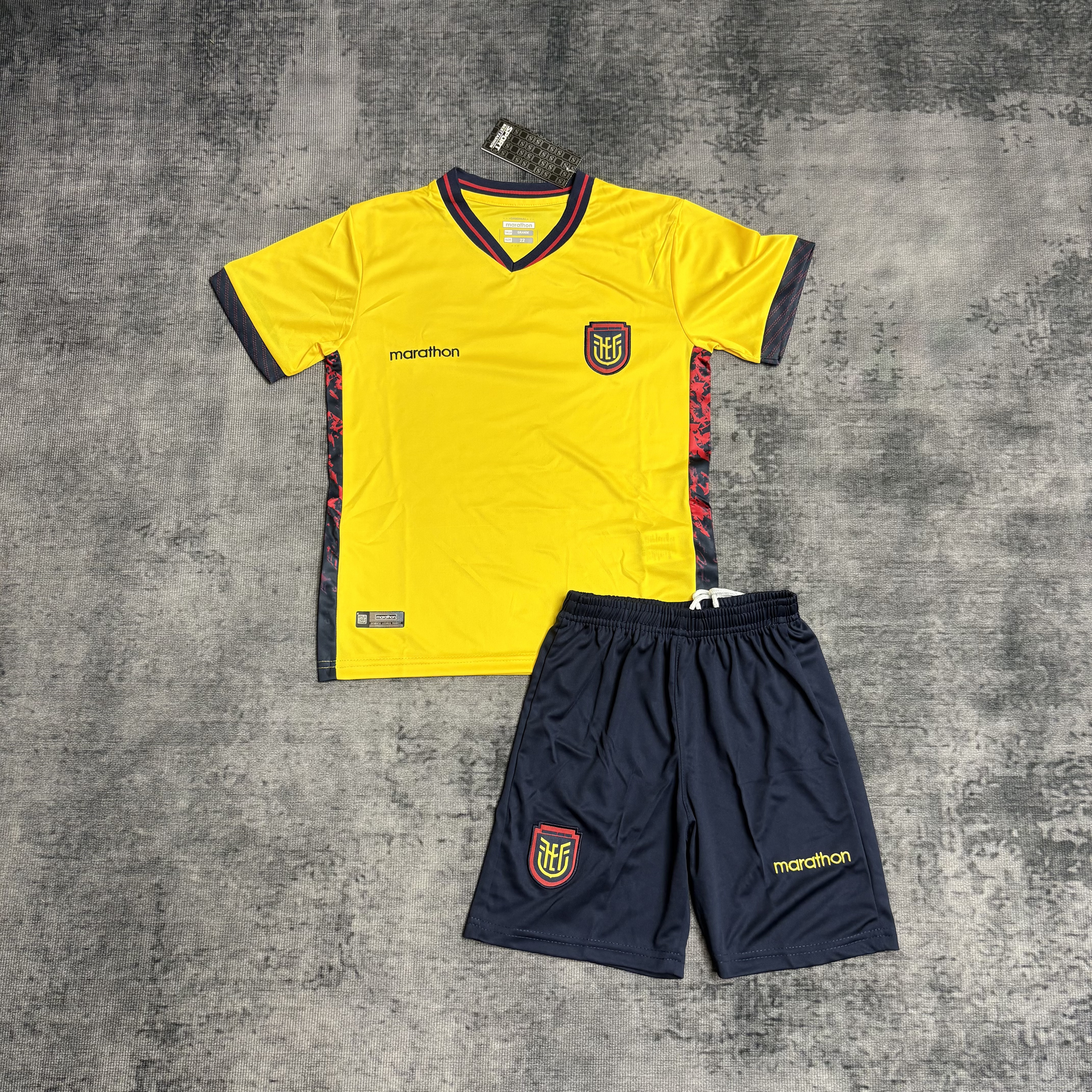 Ecuador 2026 Kids Home Jersey 