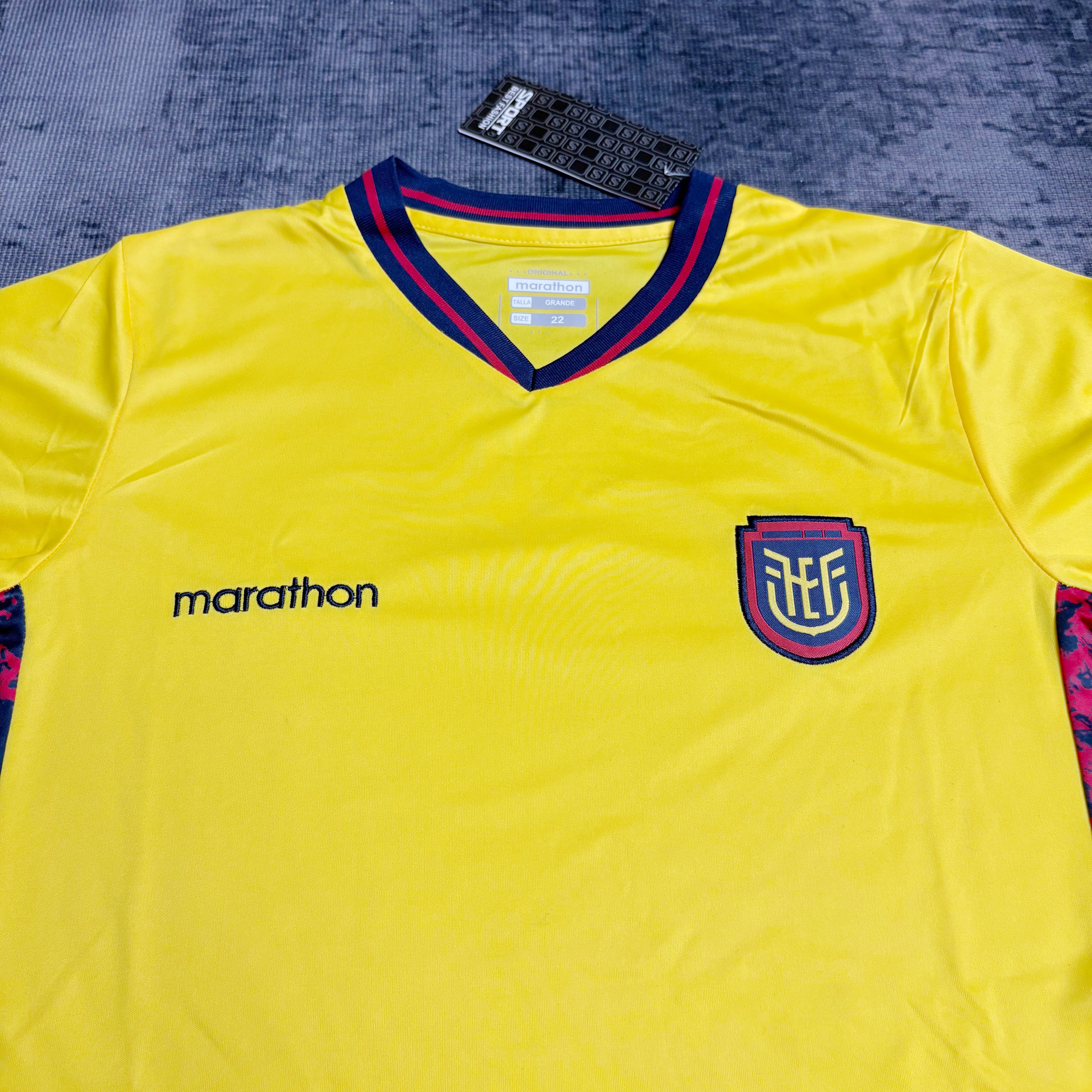 Ecuador 2026 Kids Home Jersey 