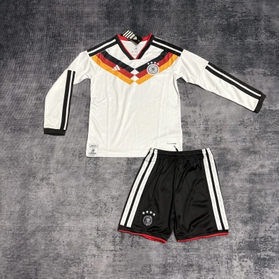 Germany 2026 Kids long-sleeved home jersey 01