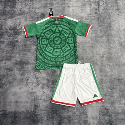 Mexico 2026 Kids Home Jersey 02